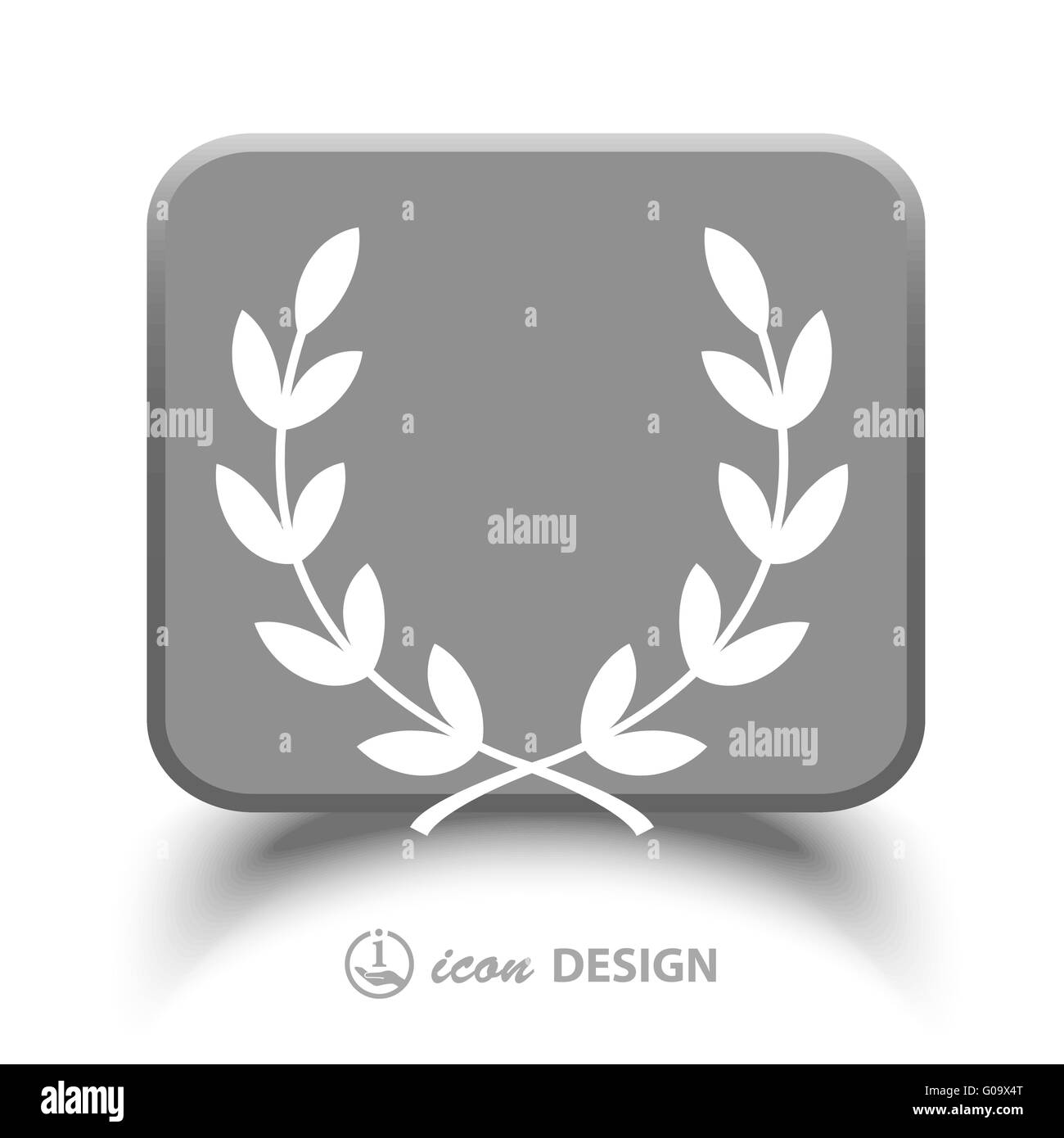 laurel wreath icon Stock Vector Image & Art - Alamy
