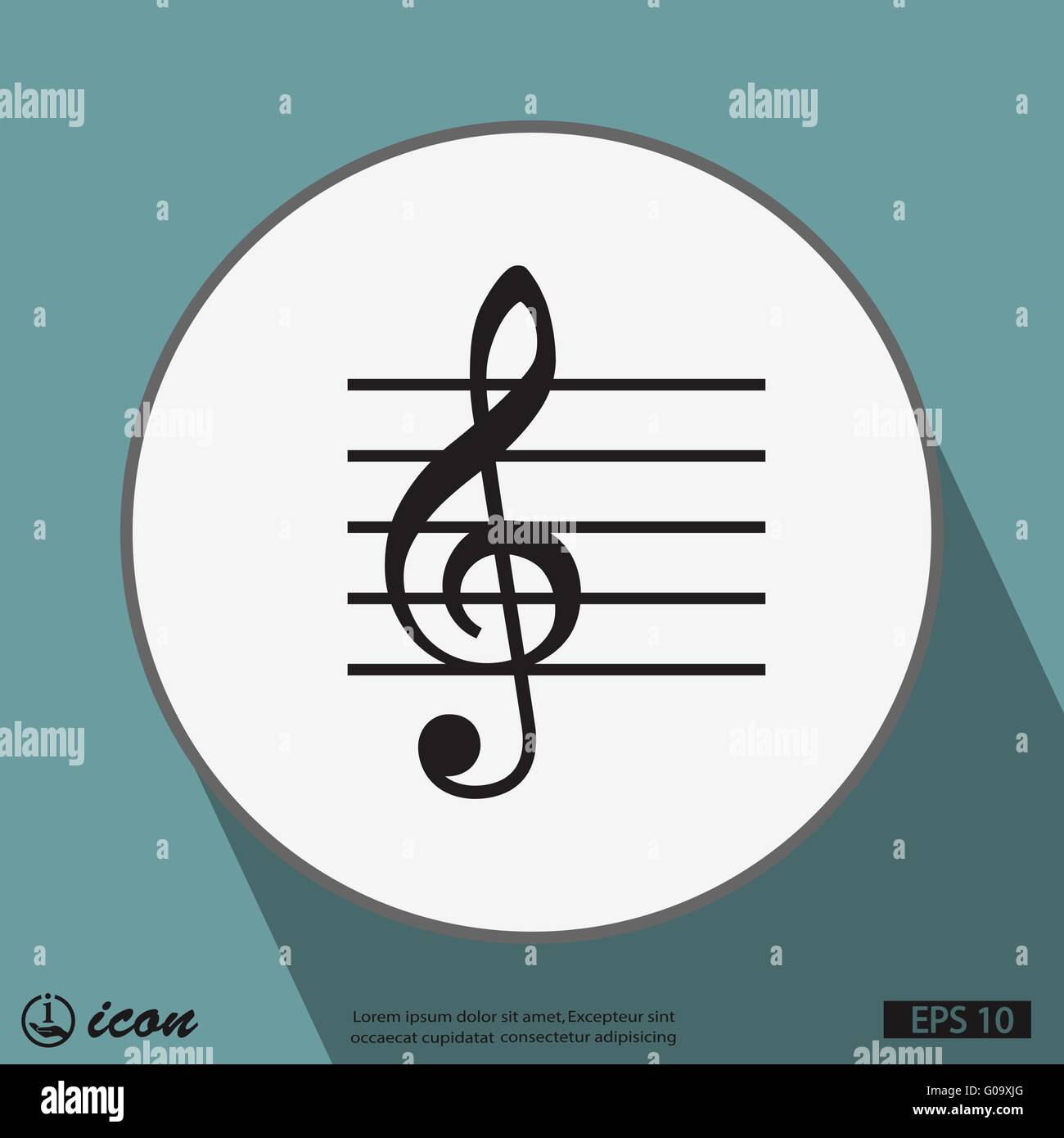 music key icon Stock Vector Image & Art - Alamy