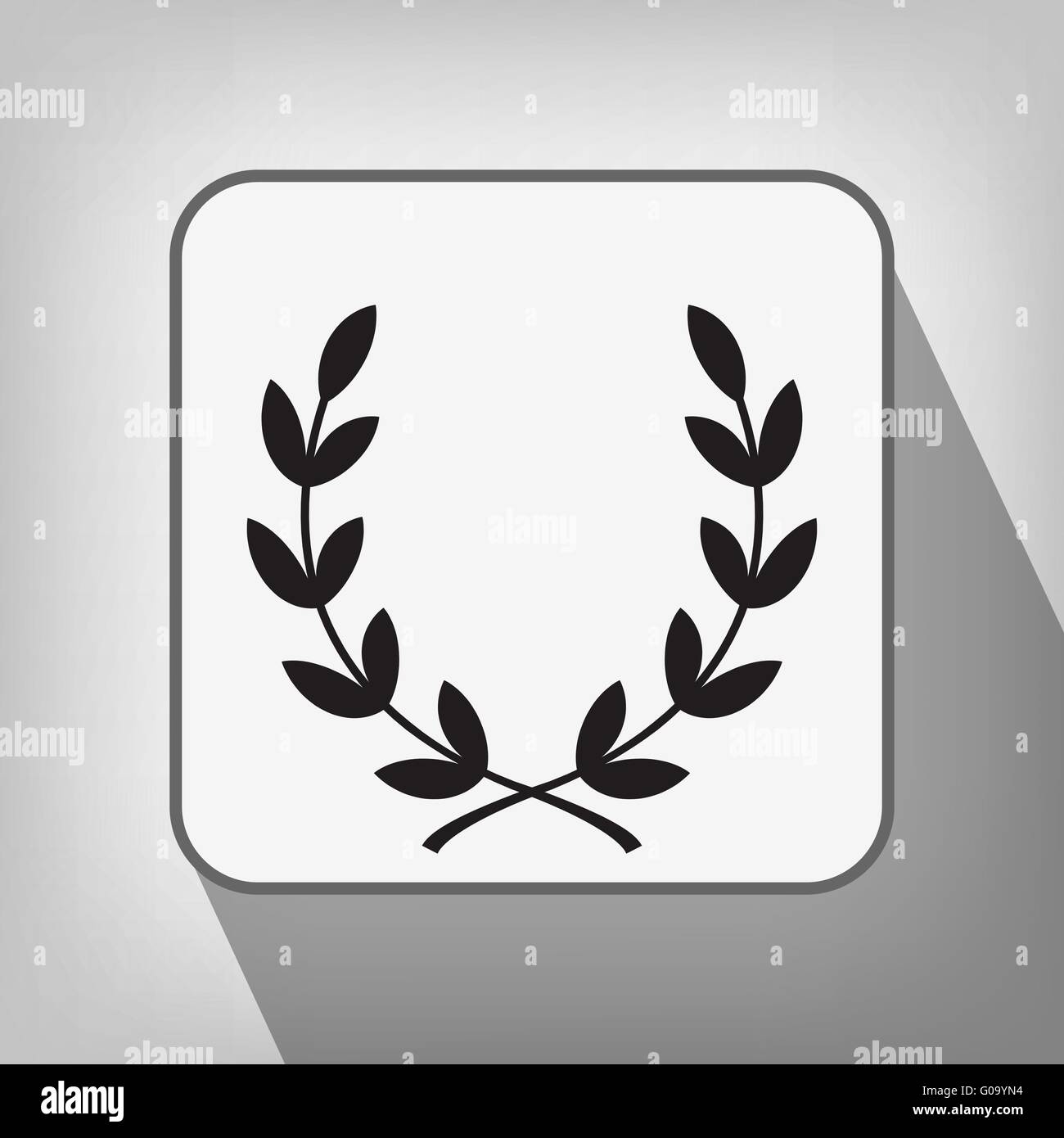 laurel wreath icon Stock Vector Image & Art - Alamy
