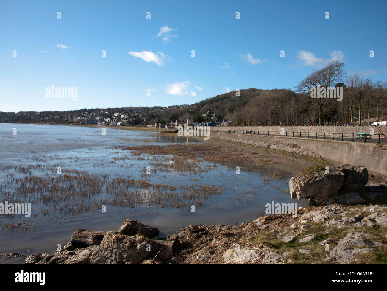 GrangeoverSands on the estuary of The River Kent Morecambe Bay Cumbria England Stock Photo Alamy GrangeoverSands on the estuary of The River Kent Morecambe Bay Cumbria England Stock Photo Alamy