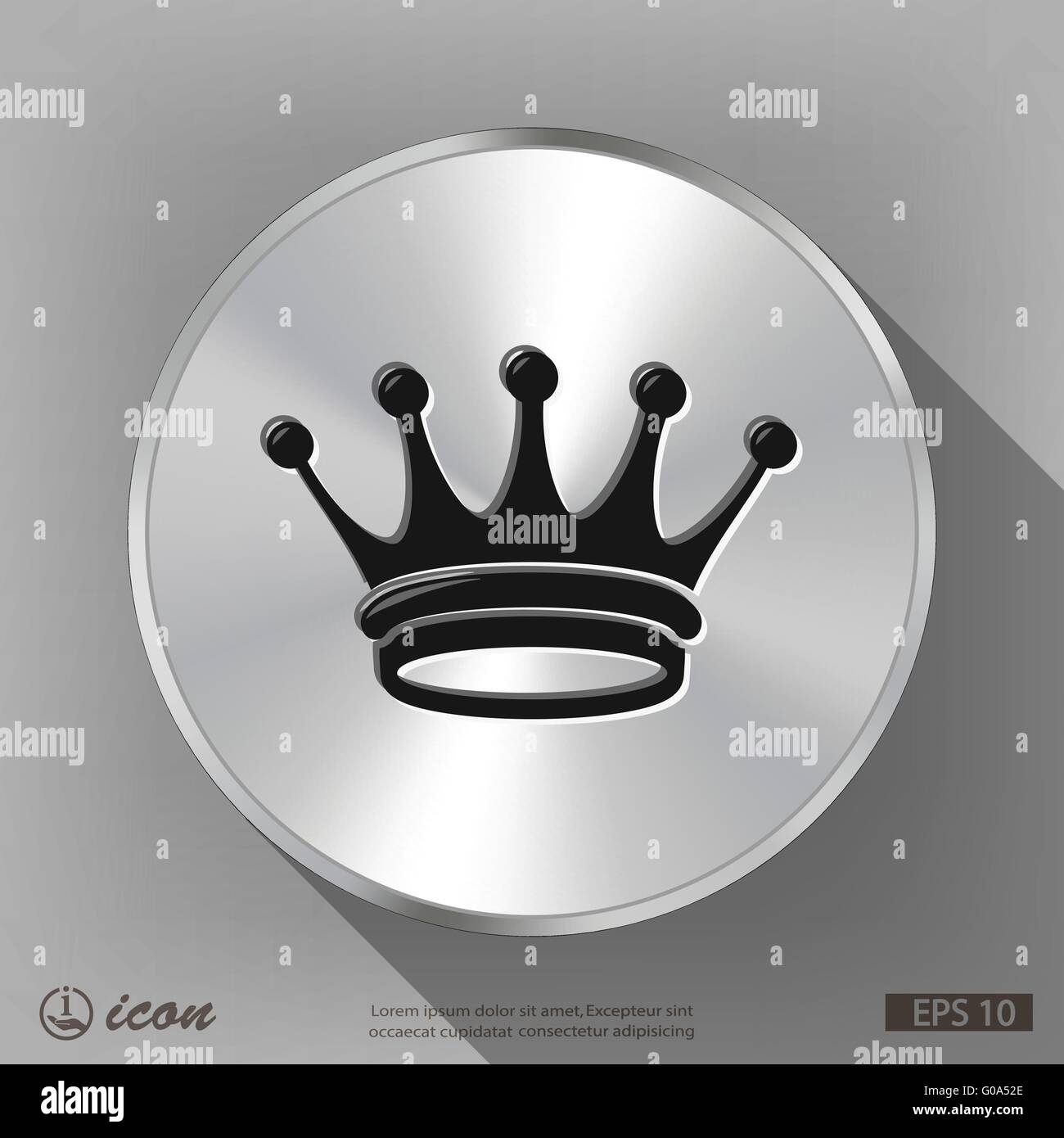 crown icon Stock Vector Image & Art - Alamy