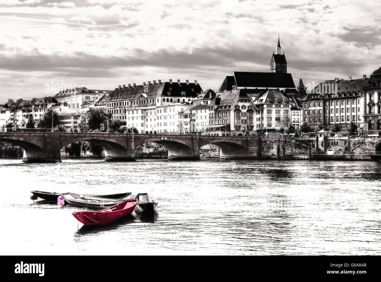 think pink Stock Photo