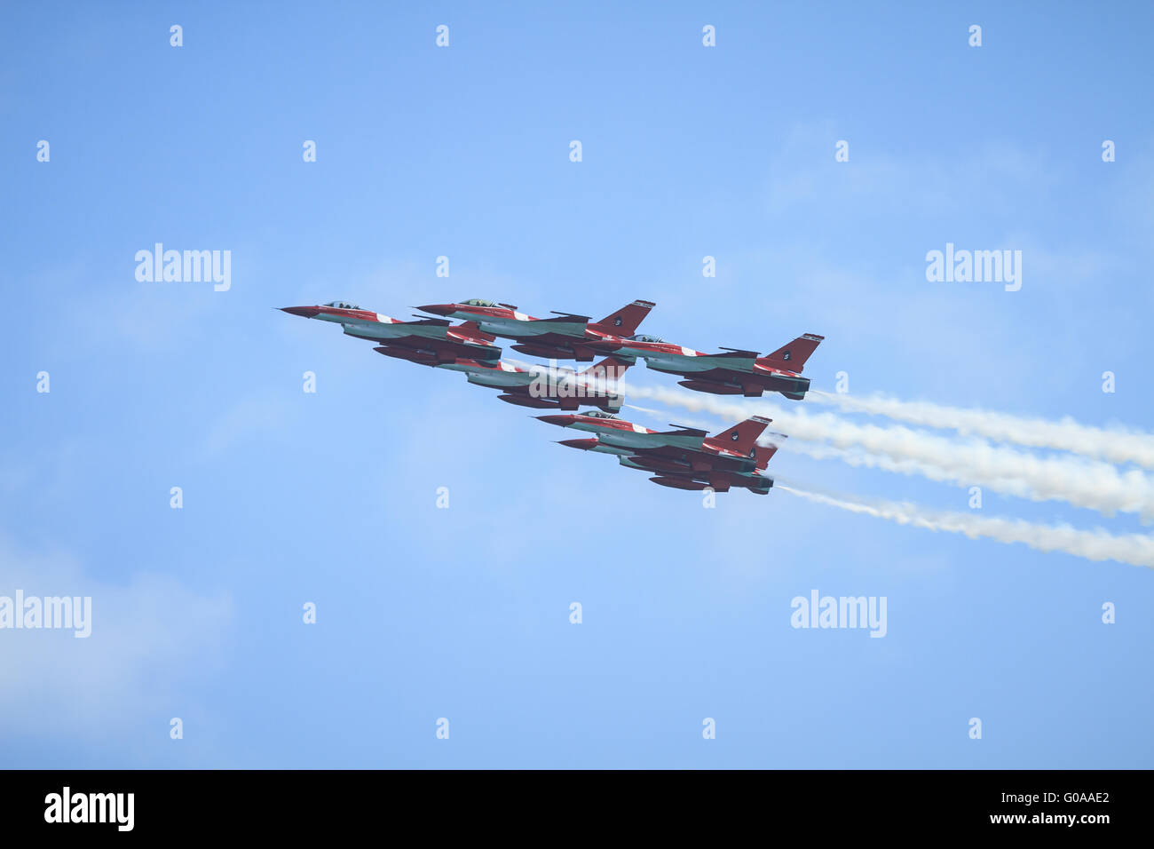 RSAF Black Knigts Stock Photo