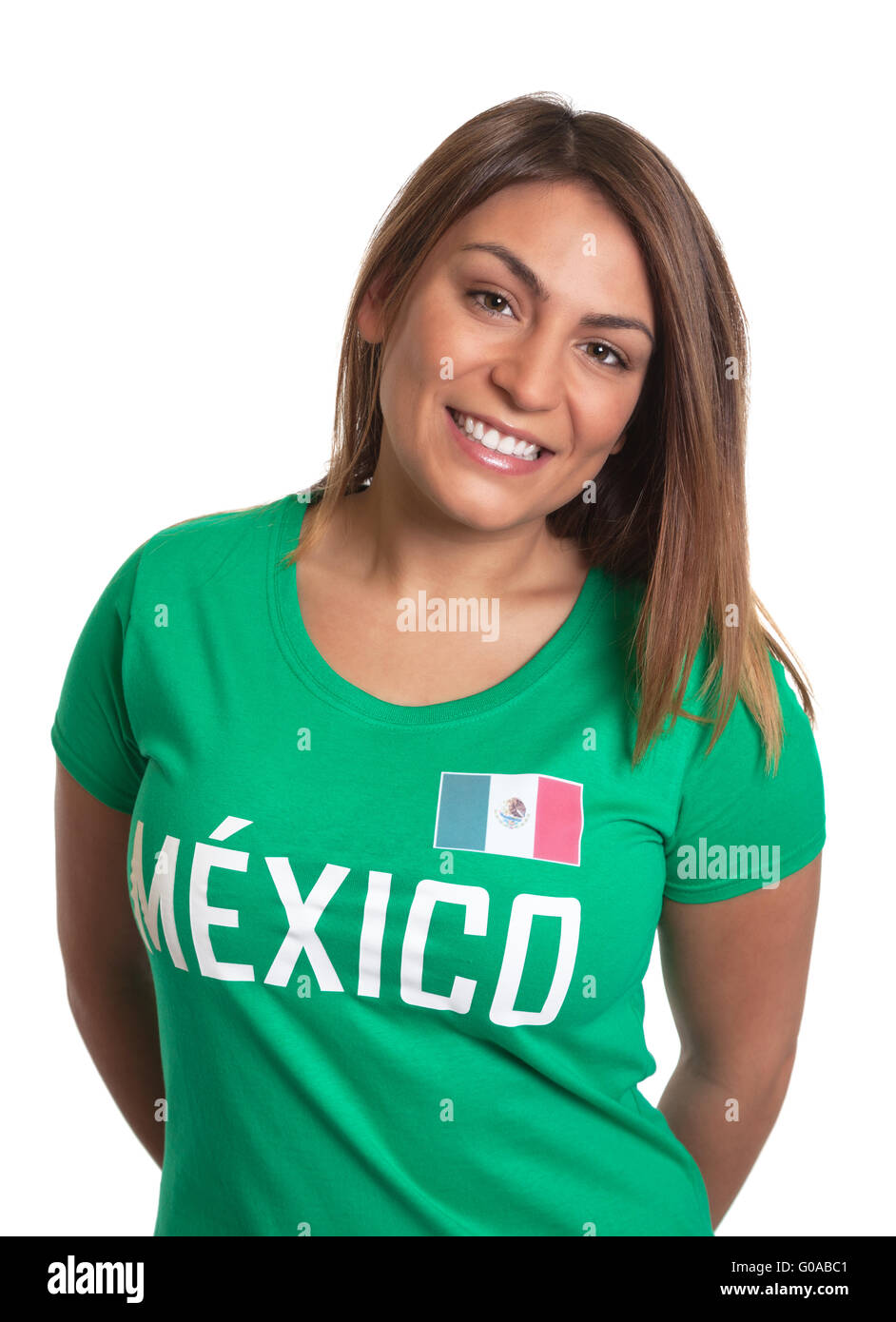 Girl mexican soccer fan hires stock photography and images Alamy