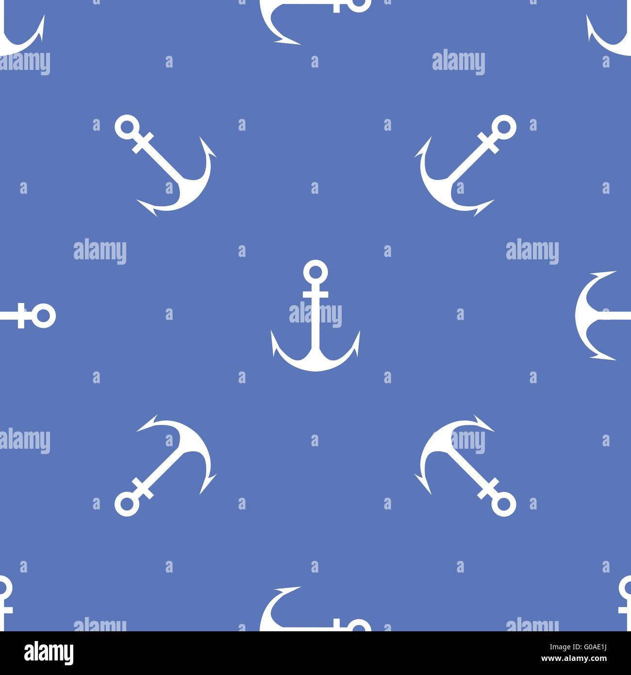 Vector anchor seamless pattern Stock Vector Image & Art - Alamy