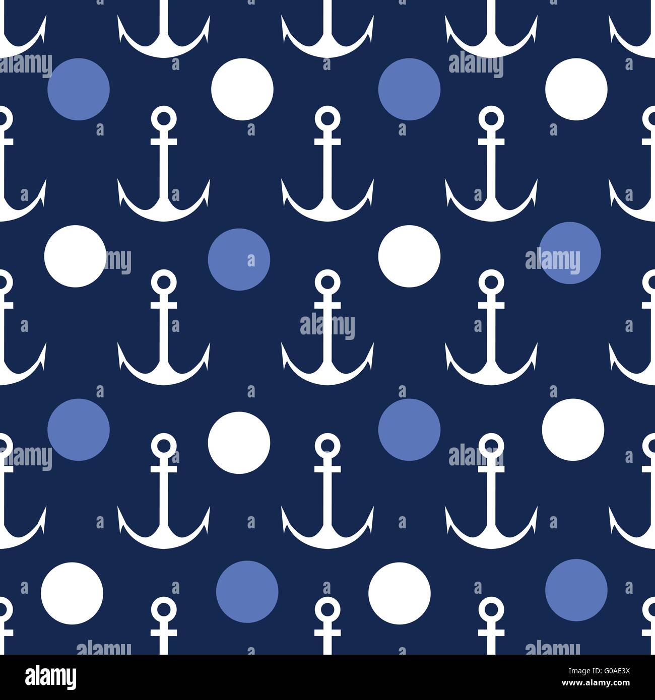 Vector anchor seamless pattern Stock Vector Image & Art - Alamy
