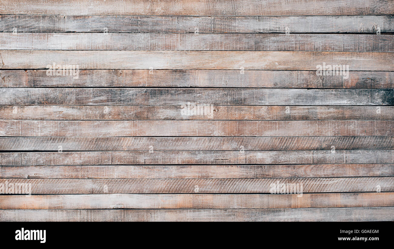 Vintage wood texture background, rough dry weathered planks Stock Photo