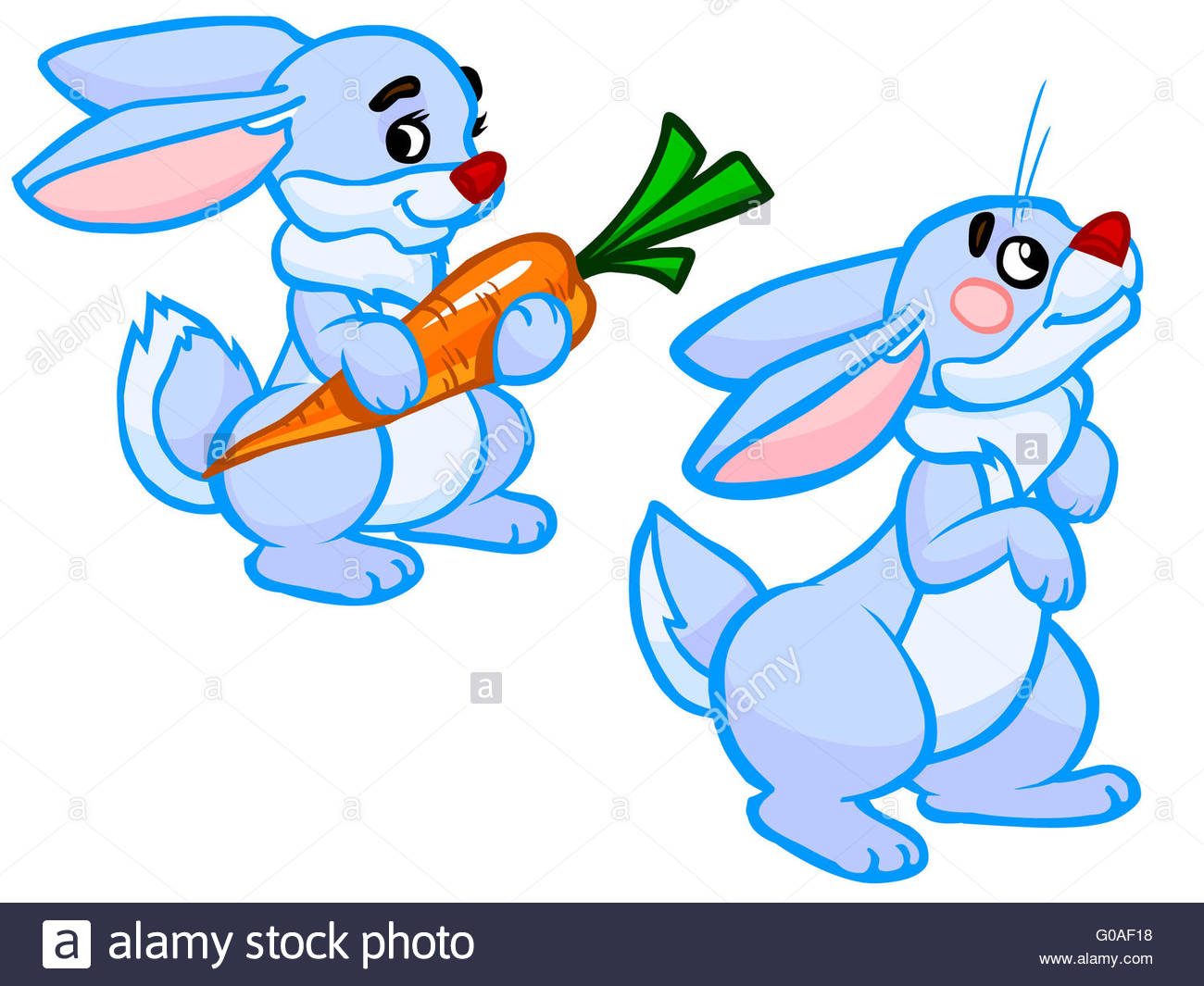 Hare Drawing Cut Out Stock Images & Pictures - Alamy
