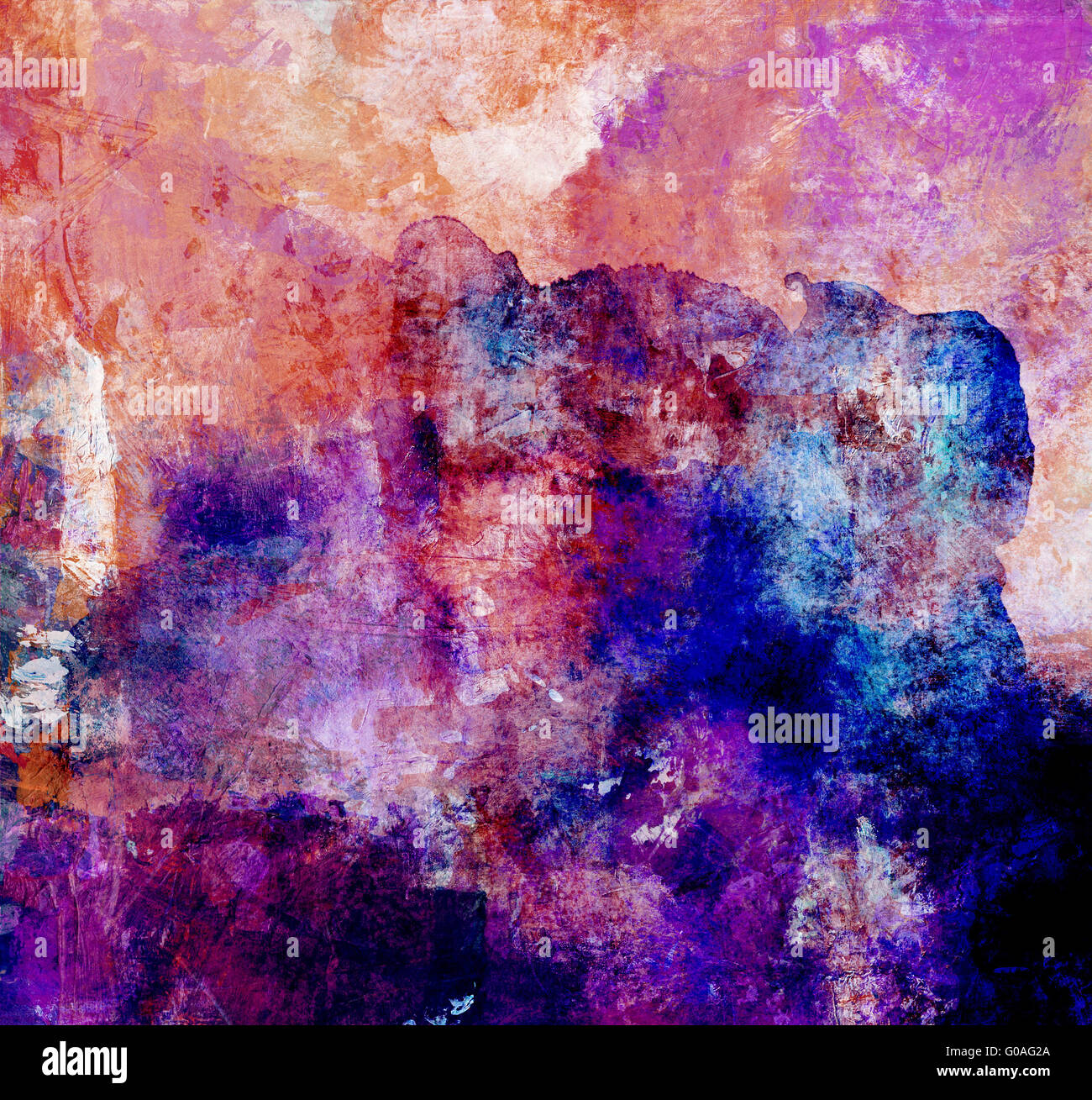 abstract watercolor painting Stock Photo Alamy