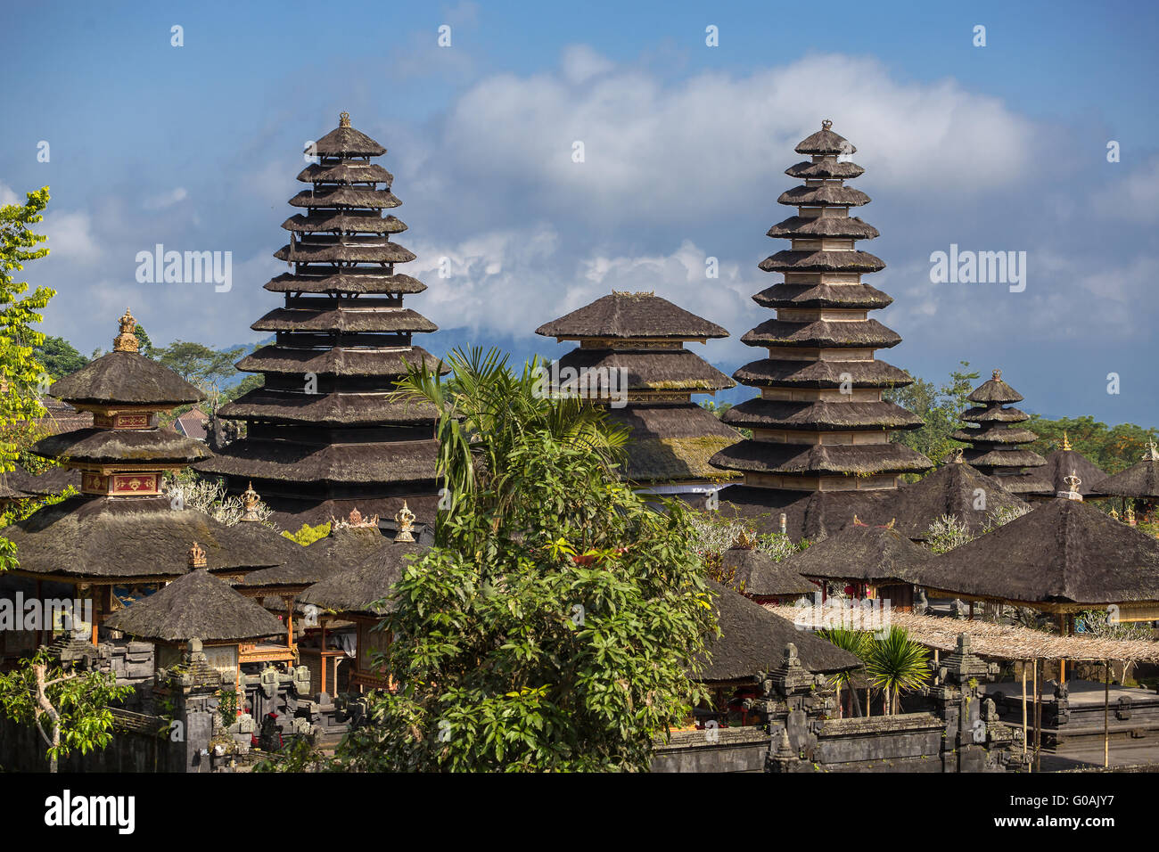 Pura Besakih temple, Bali, Indonesia Stock Photo