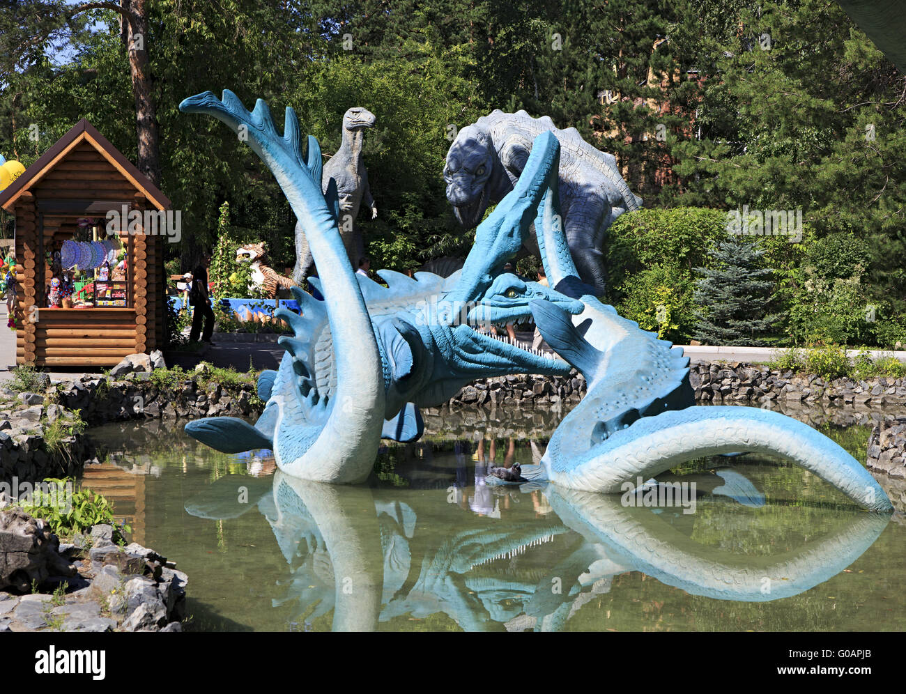 sculptures-of-dinosaurs-in-novosibirsk-zoo-russia-stock-photo-alamy