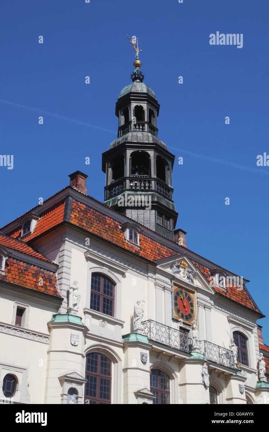 Lüneburg - Town hall Stock Photo