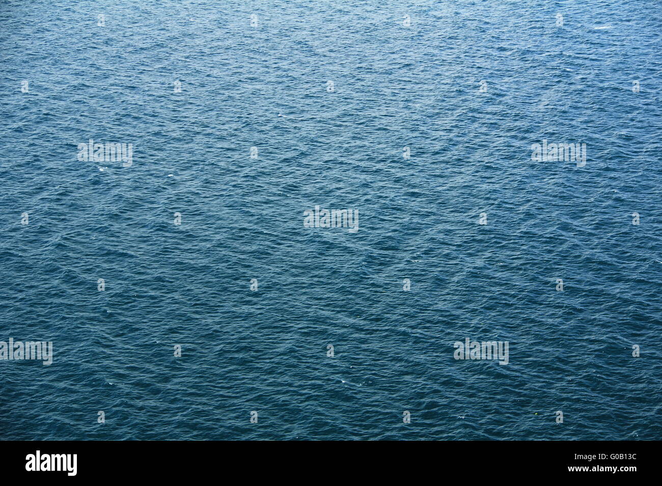 rippled water surface Stock Photo