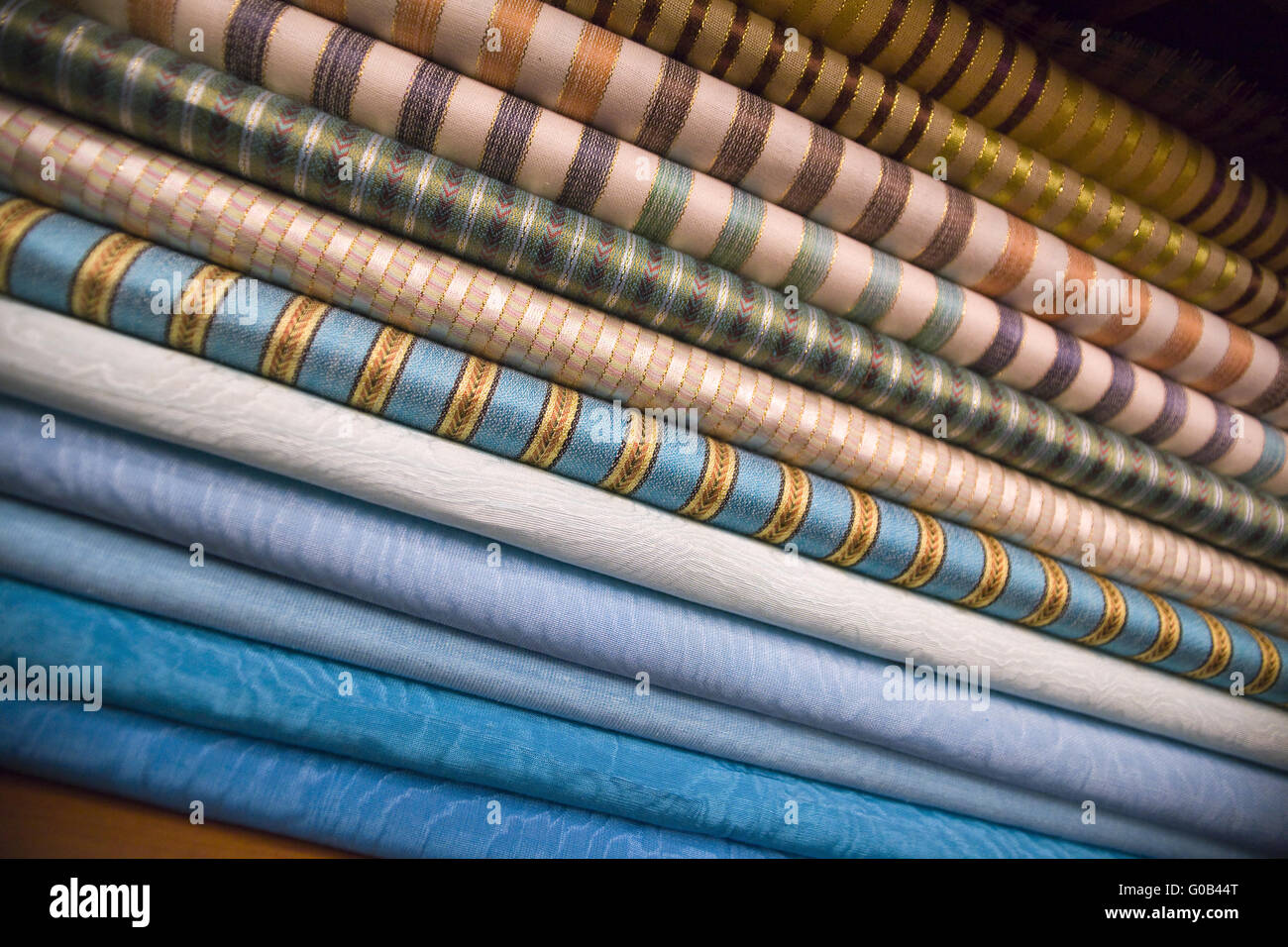 fine textils Stock Photo