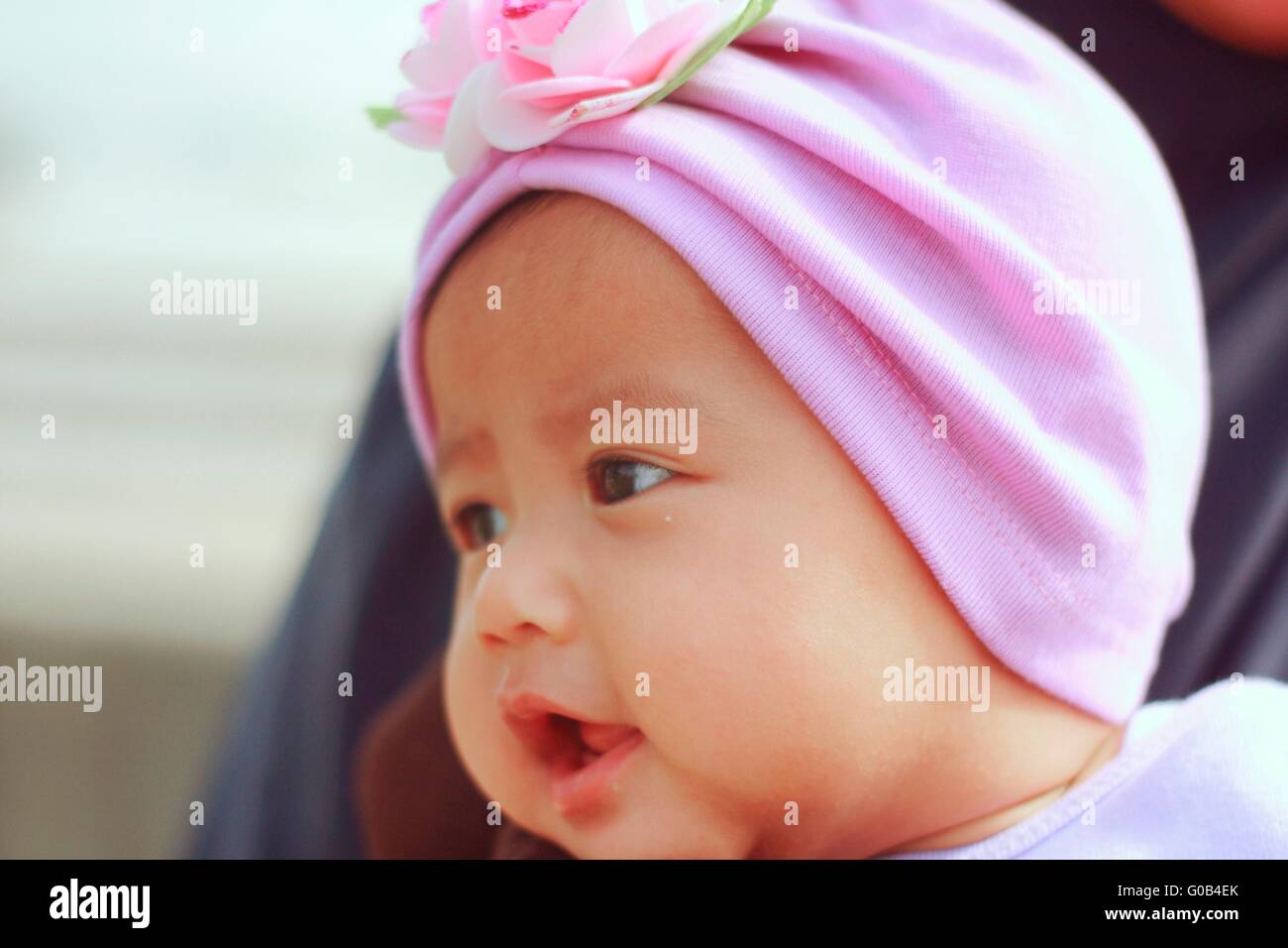 head scarf baby