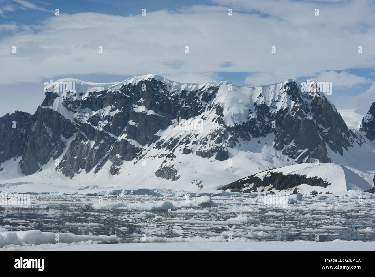 Mountains of Antarctica - 5. Stock Photo