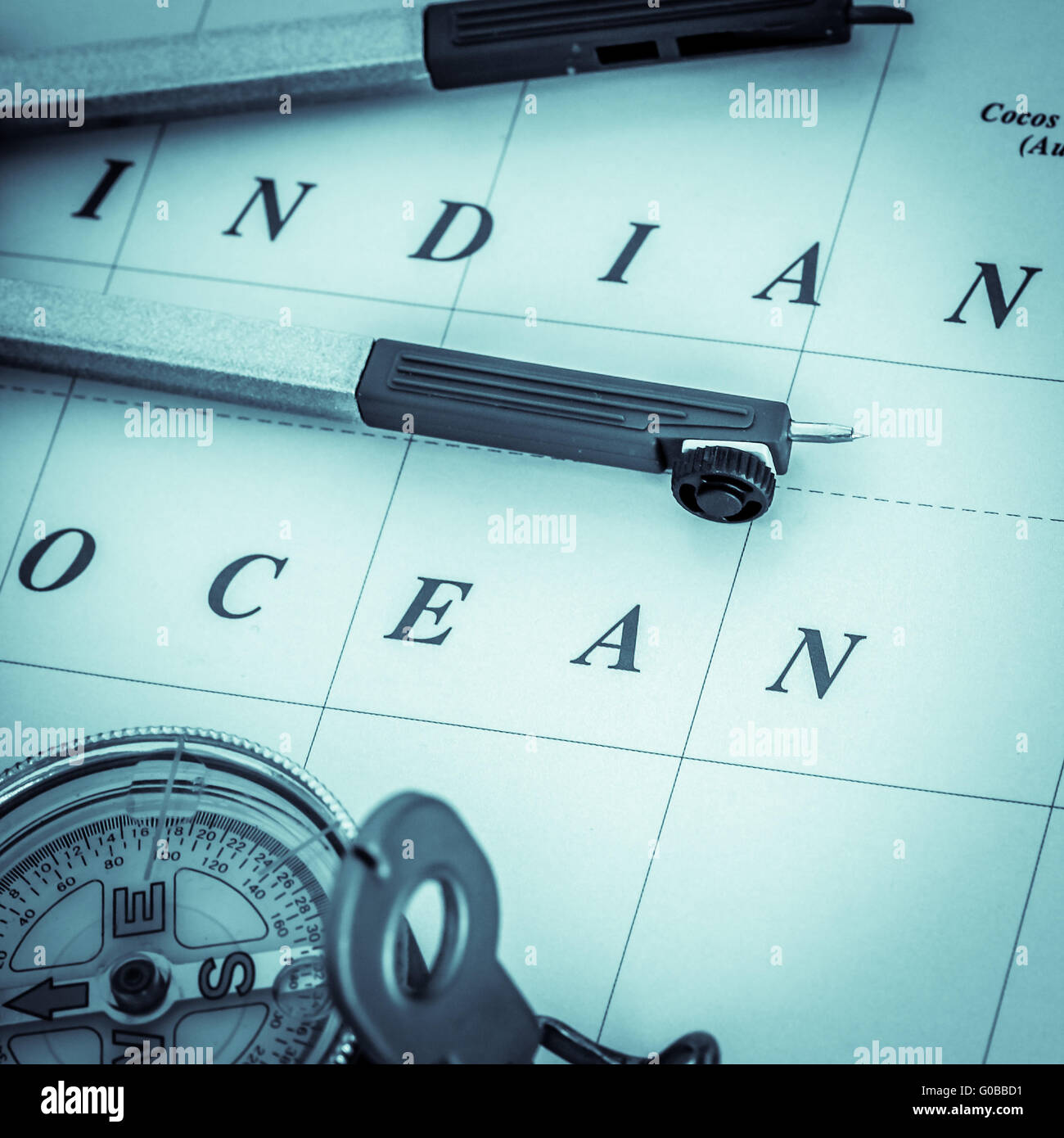 Zirkel karte hi-res stock photography and images - Alamy