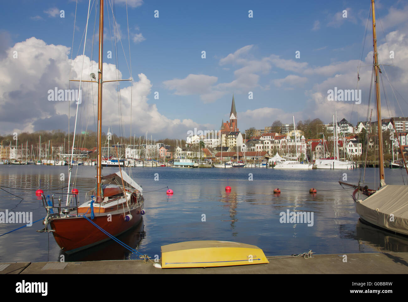 Flensburg town of Germany Stock Photo Alamy