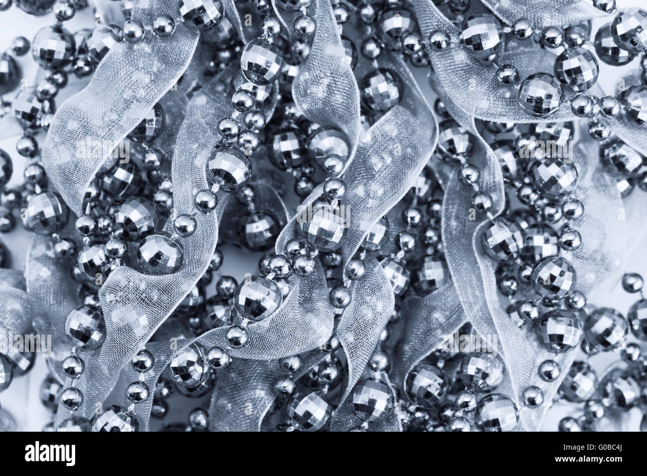 Silver garland hi-res stock photography and images - Alamy