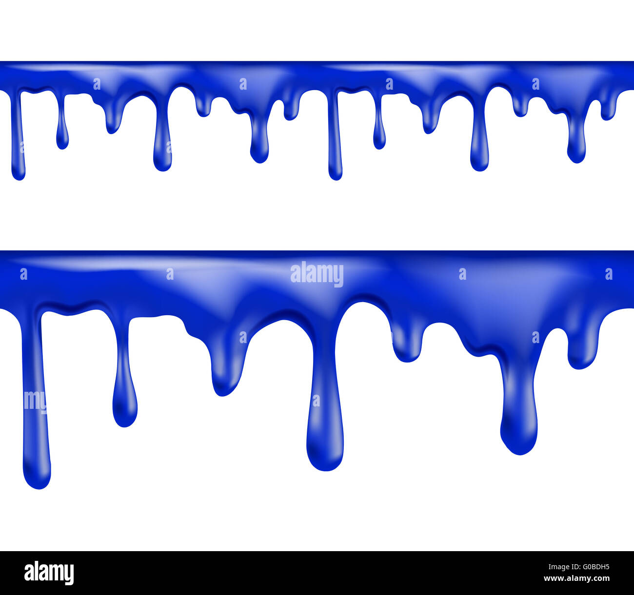 brightly colored blue paint drips seamless patterns Stock Photo Alamy