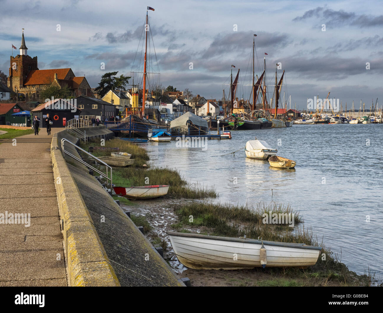 Blackwater river essex boat hires stock photography and images Alamy