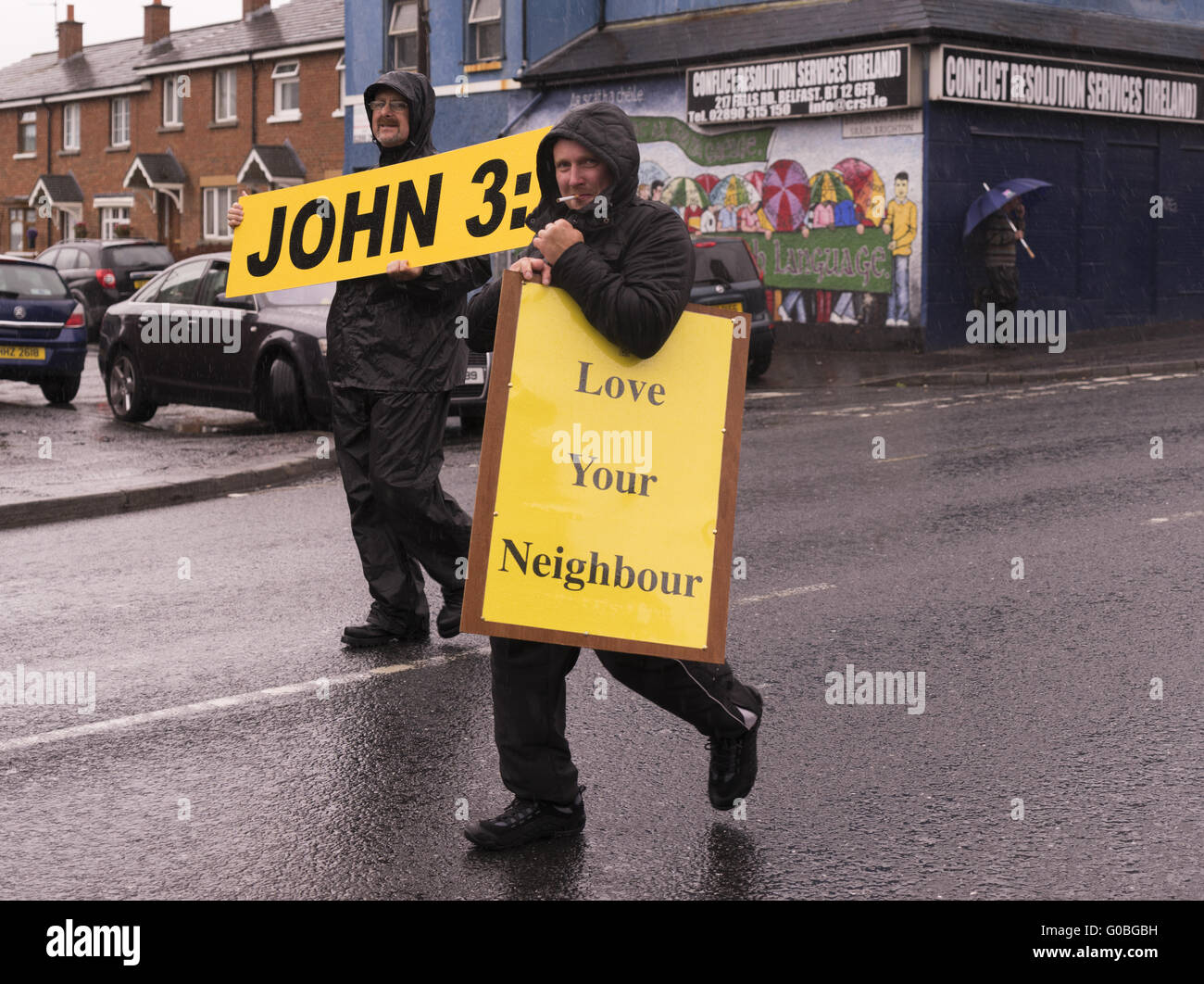 Love Your Neighbour Stock Photo Alamy
