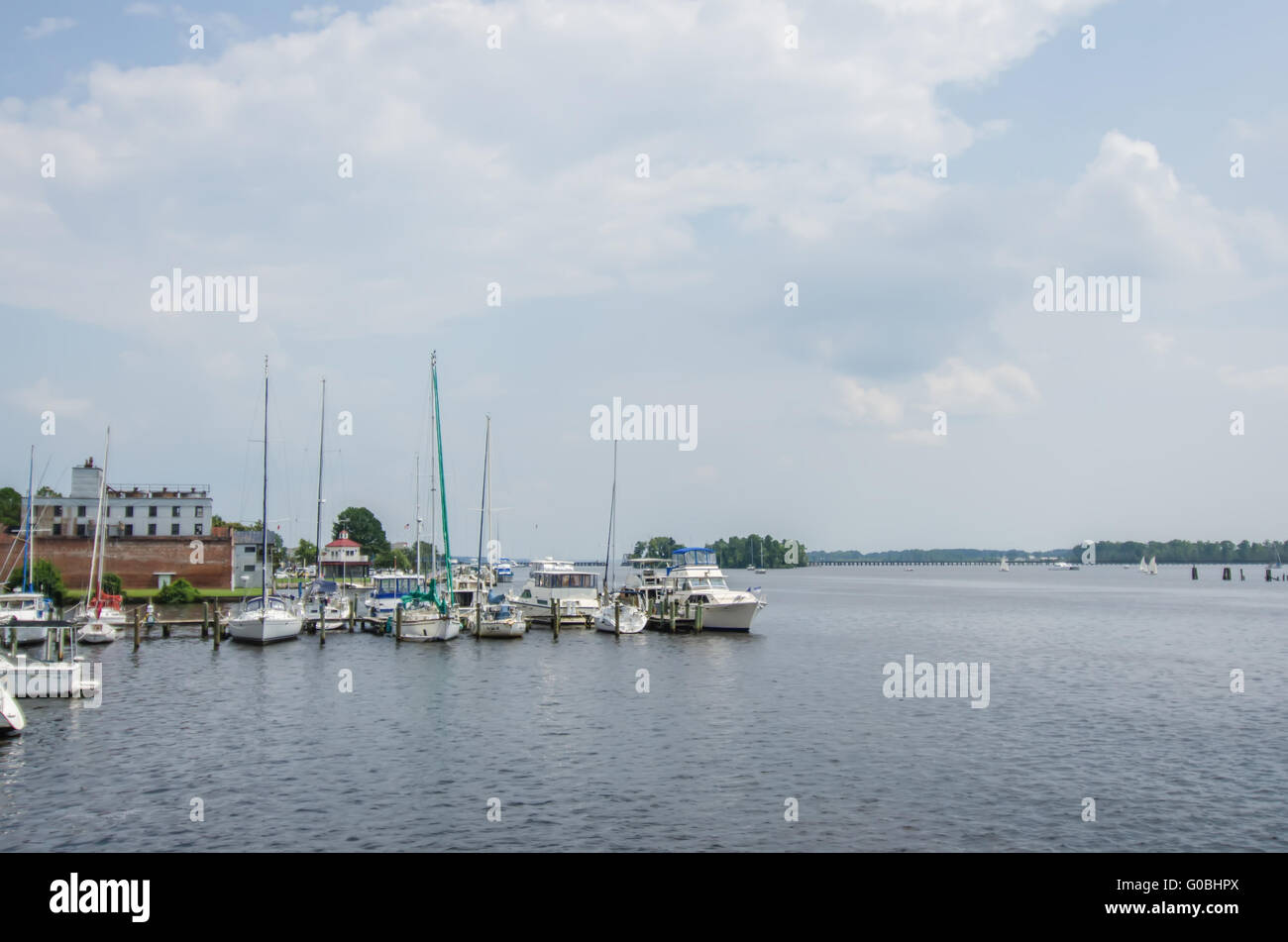 waterfront scenes in washington north carolina Stock Photo Alamy