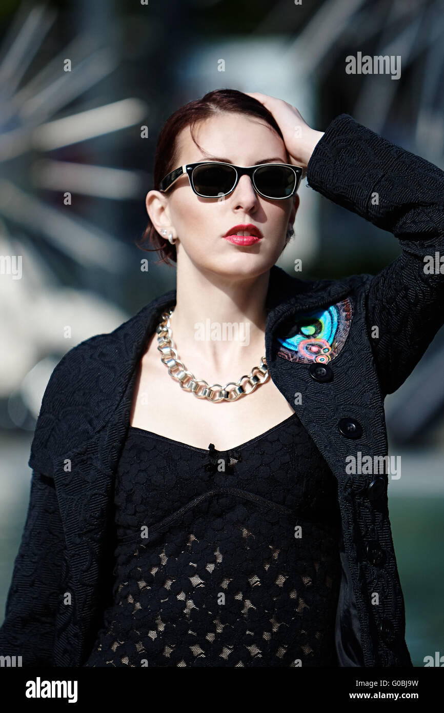 Close up pretty young woman hi-res stock photography and images - Alamy