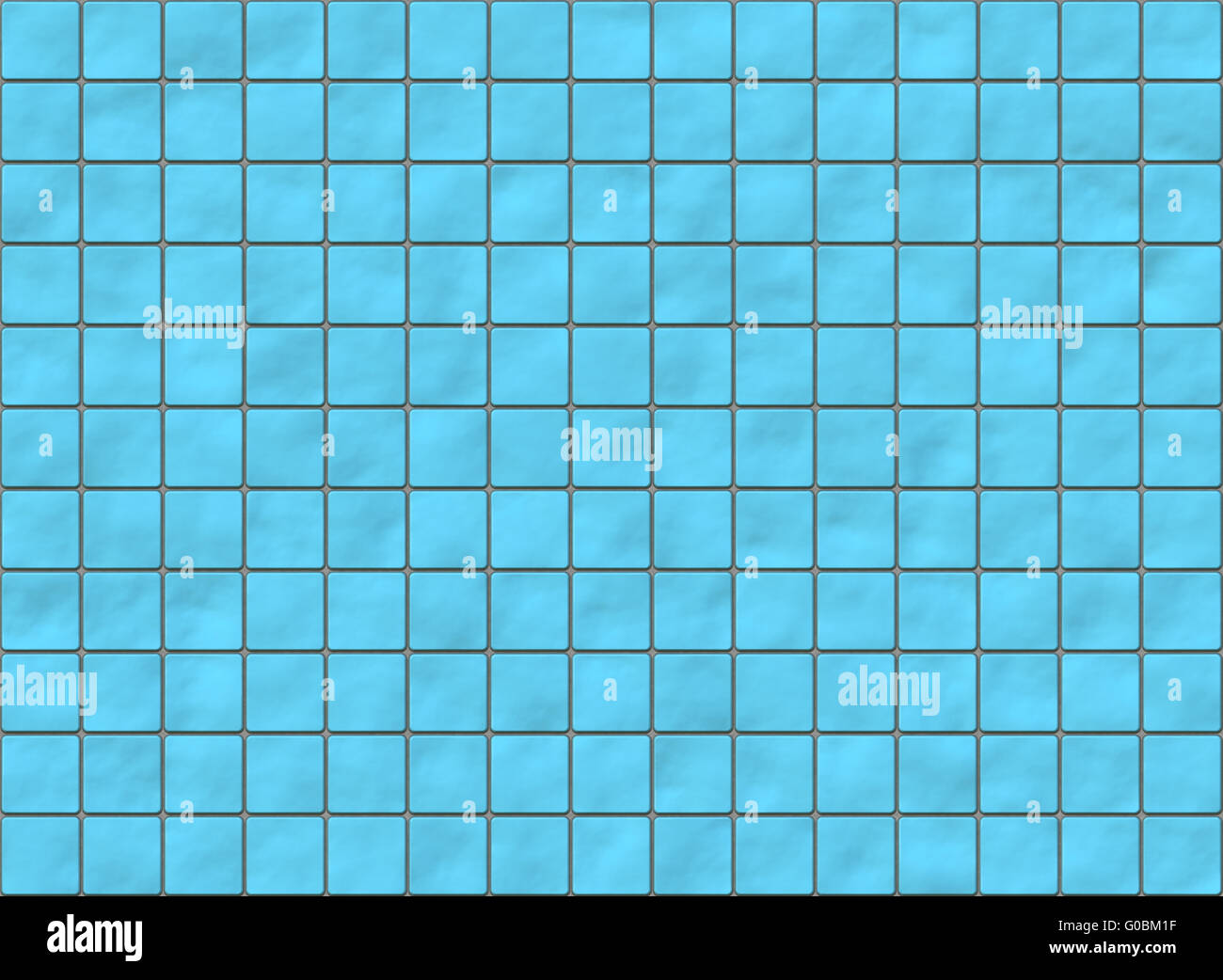 many blue square ceramic tile with rounded corners. pattern texture ...