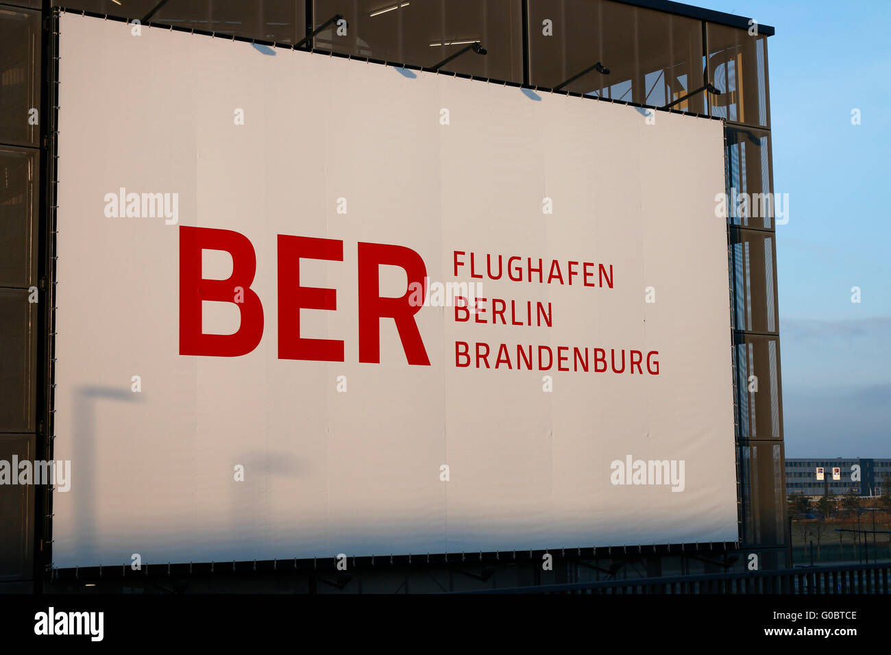 Impressionen - Flughafen BER, Berlin. Stock Photo
