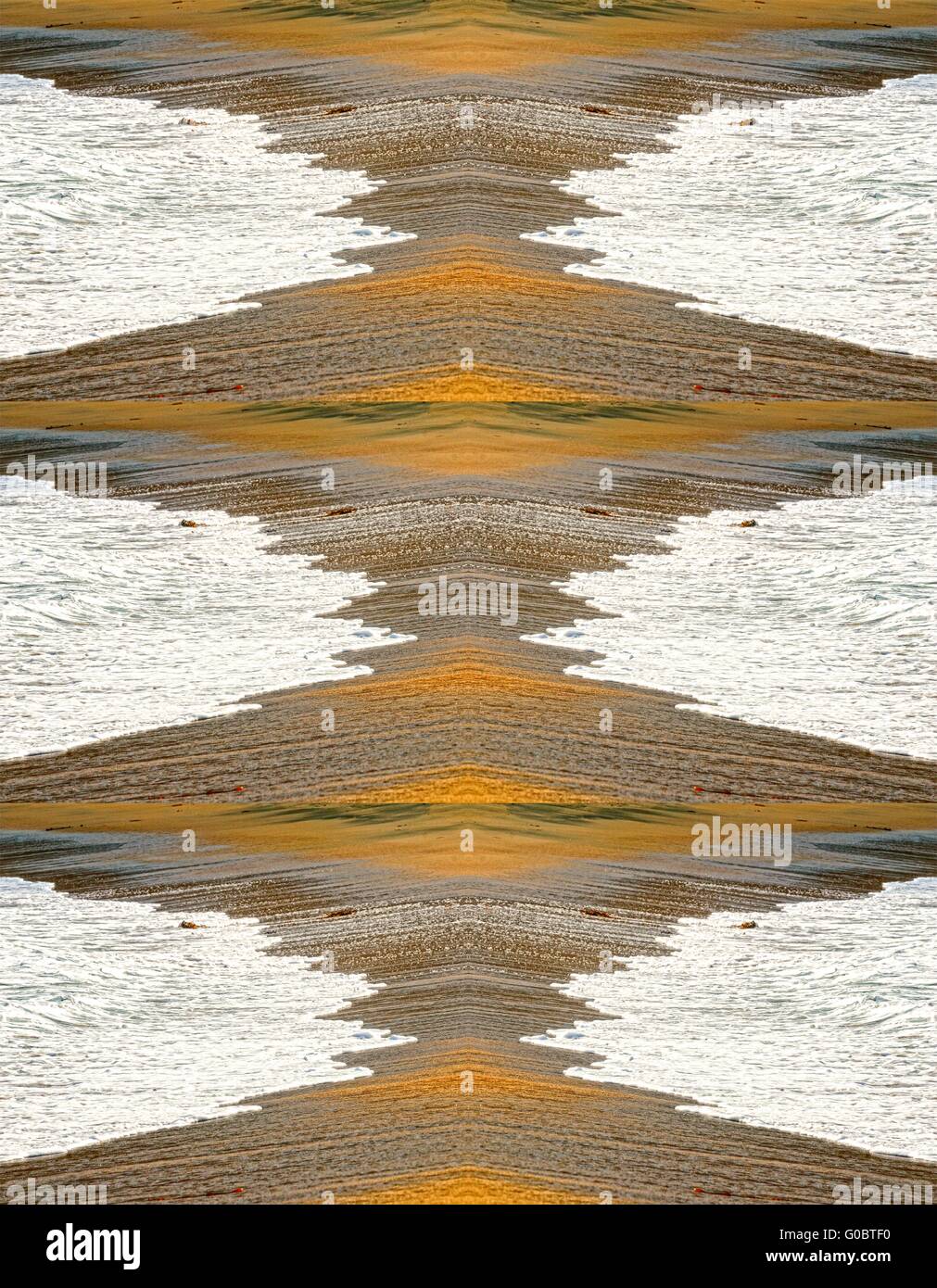 Wave breakers surf beach seascape coast hires stock photography and