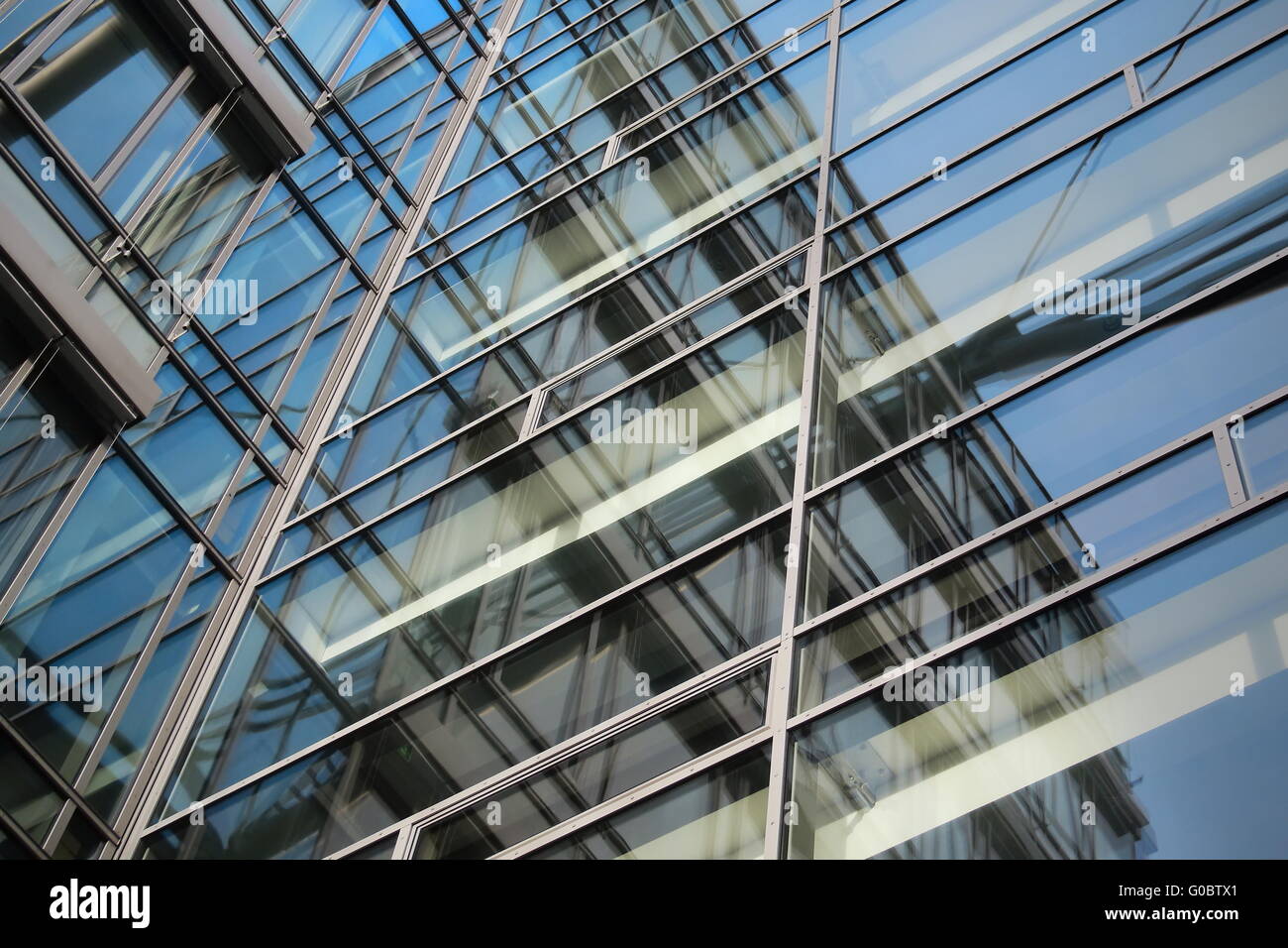 Glass facade Stock Photo