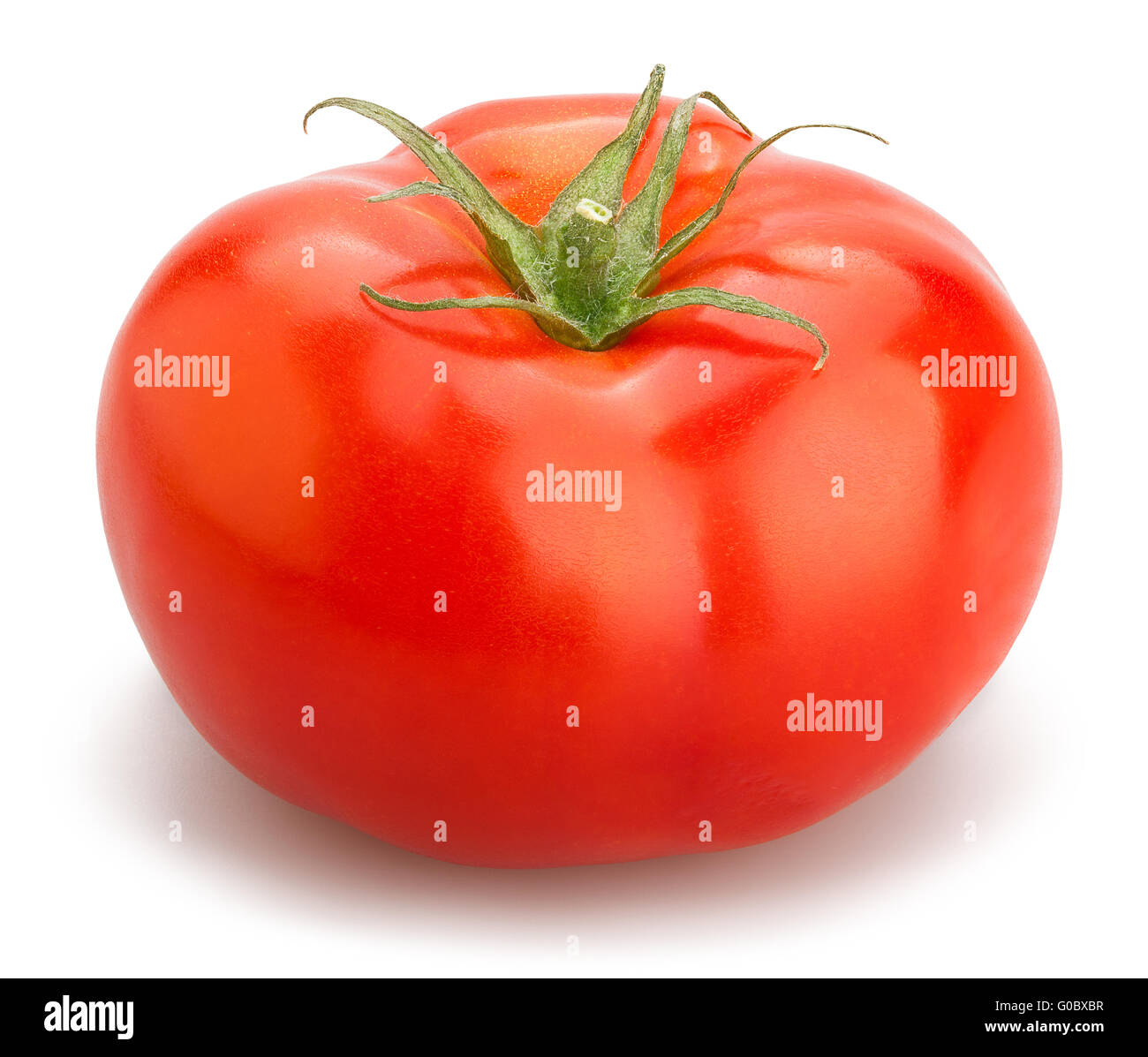 red tomato isolated Stock Photo