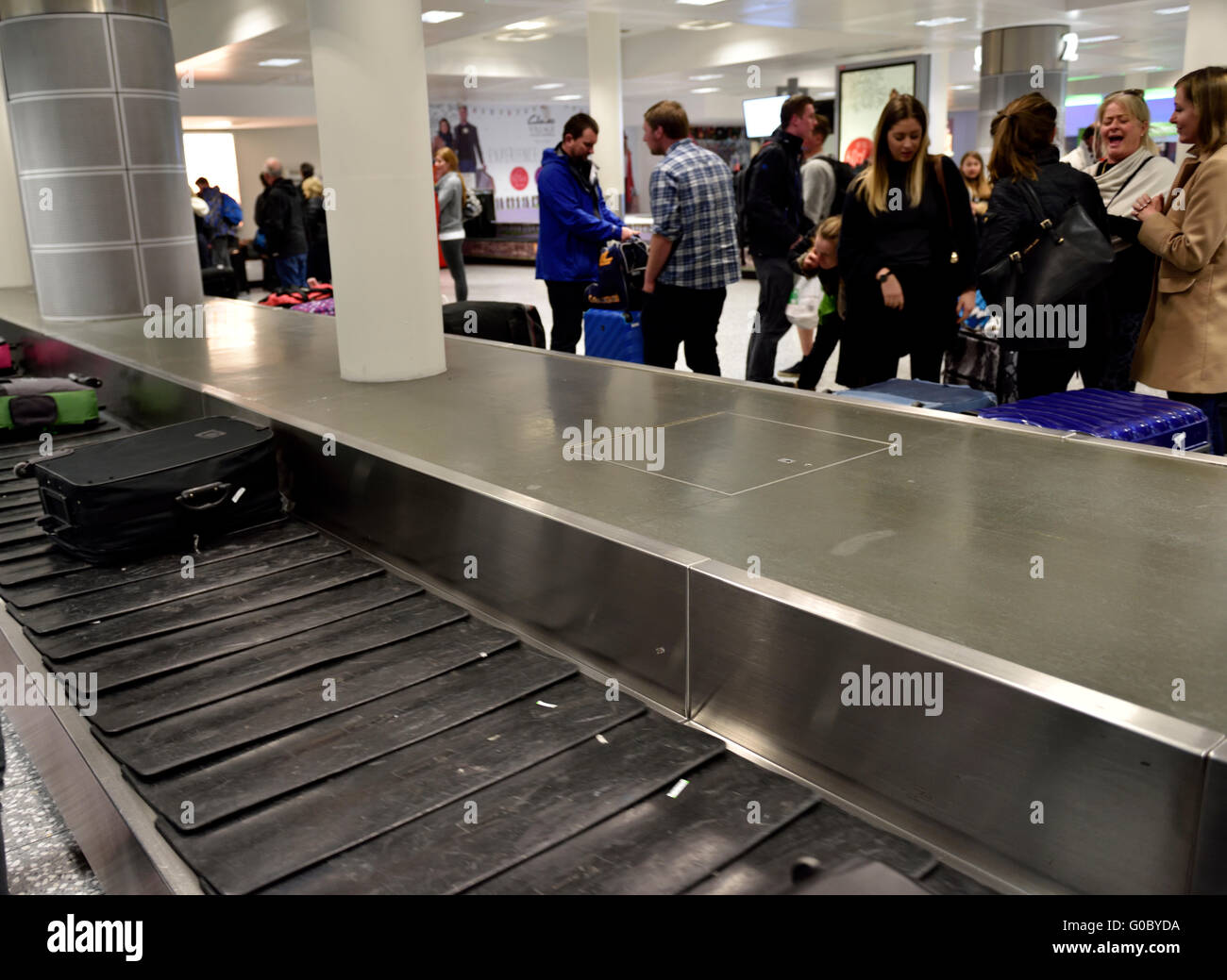 Airport baggage reclaim Stock Photo