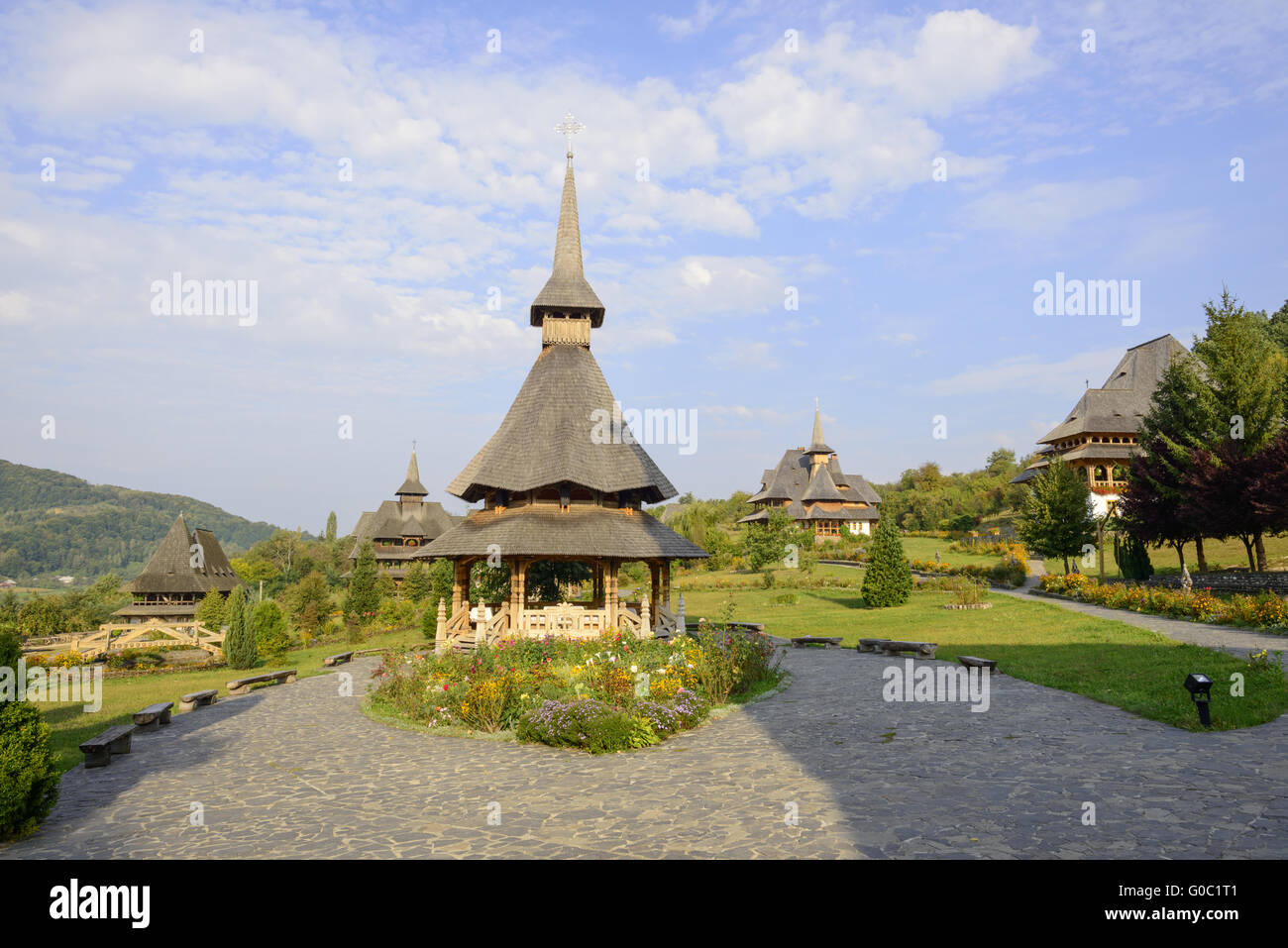 Barsana Monastery - Chapel Stock Photo