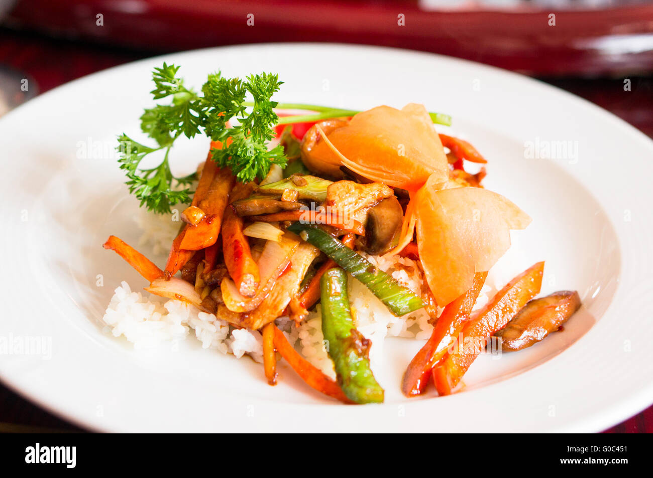 asian food Stock Photo