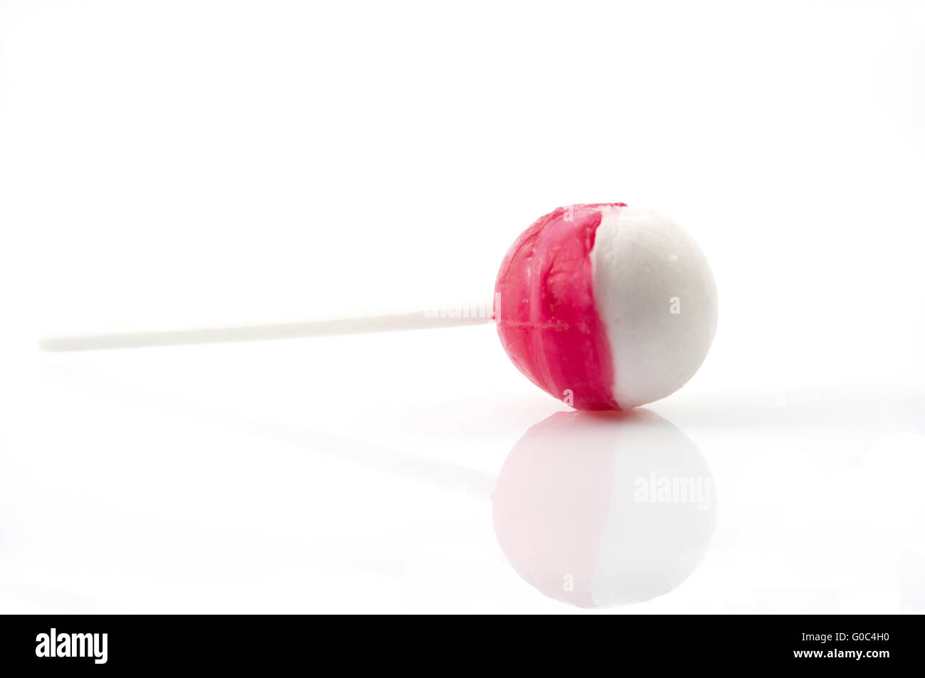 isolated lolly Stock Photo