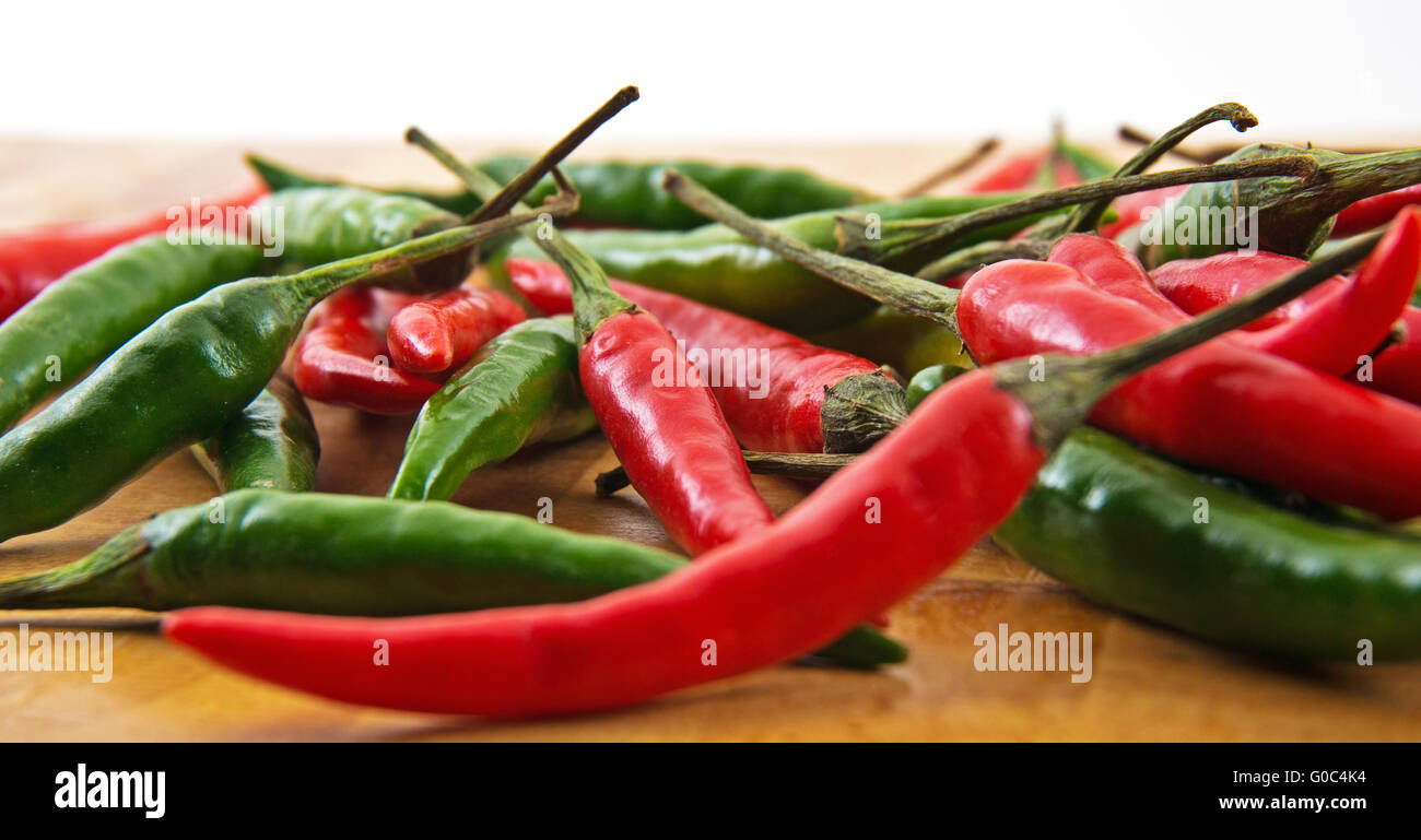 hot chillies Stock Photo