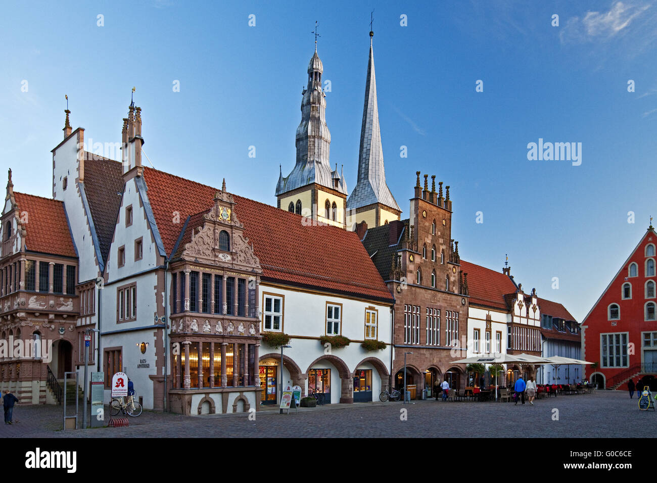 Old Town, Lemgo, Germany Stock Photo