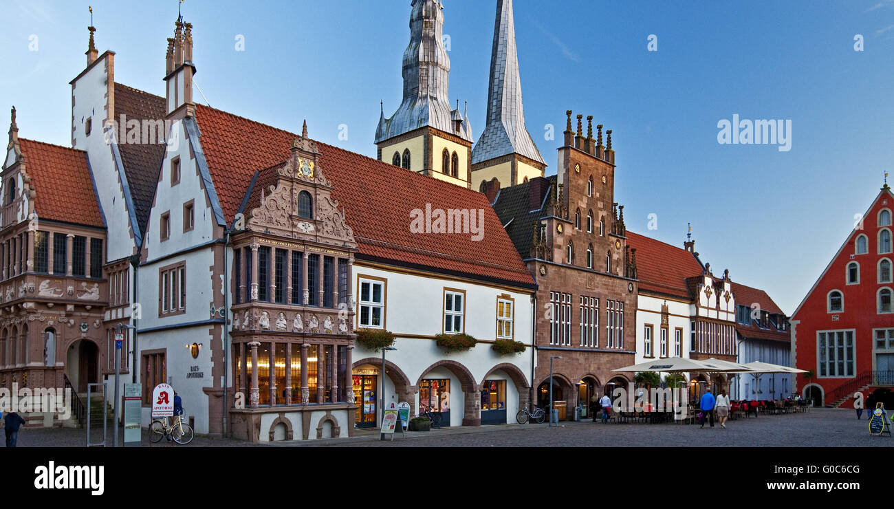 Old Town, Lemgo, Germany Stock Photo