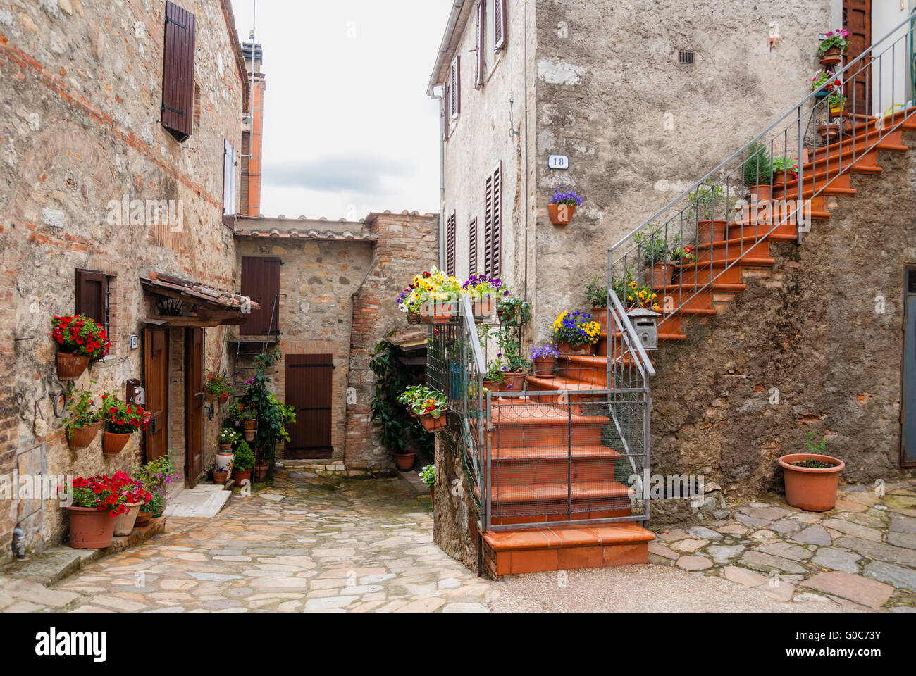 Typically Italian home decorations Stock Photo Alamy