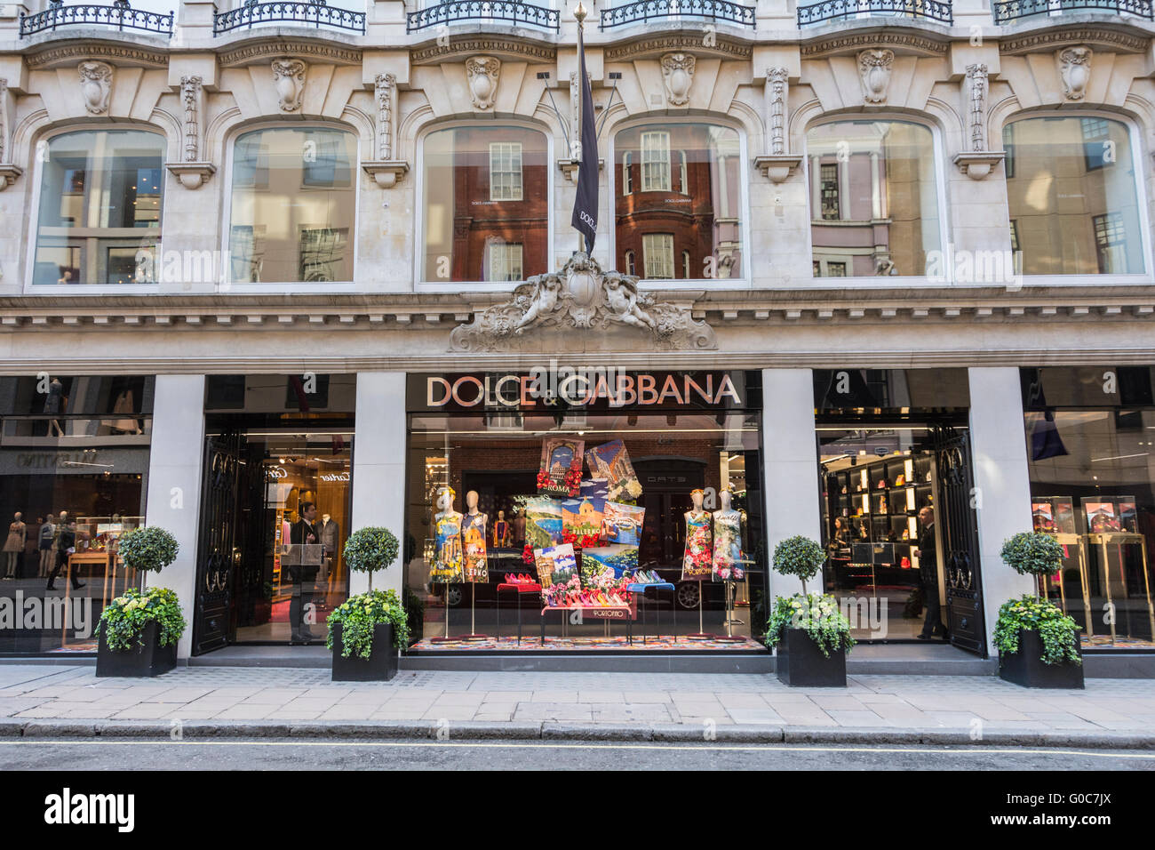 The Dolce & Gabbana store on Old Bond Street, London Stock Photo - Alamy