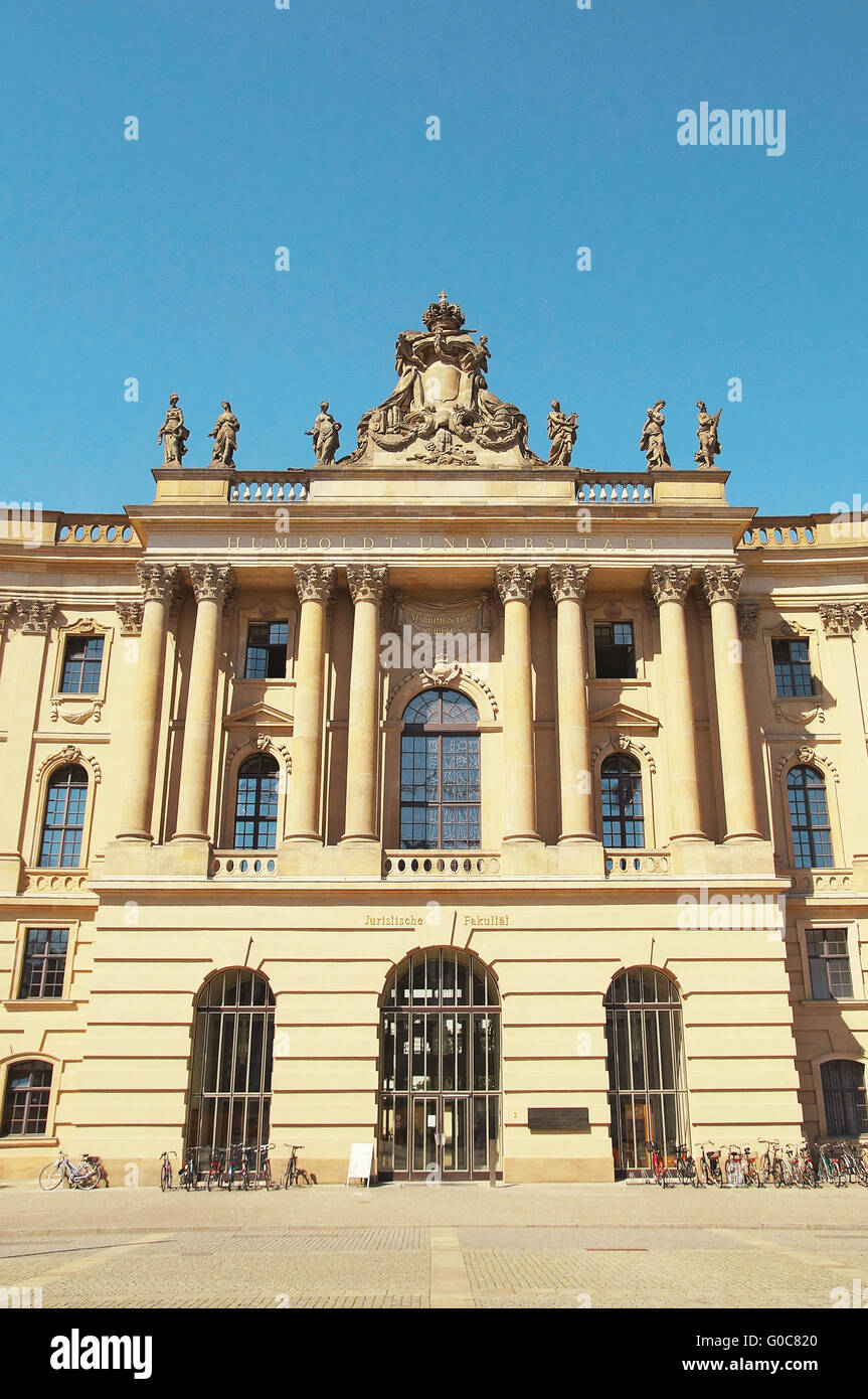 Faculty of Law Humboldt University Berlin Germany Stock Photo
