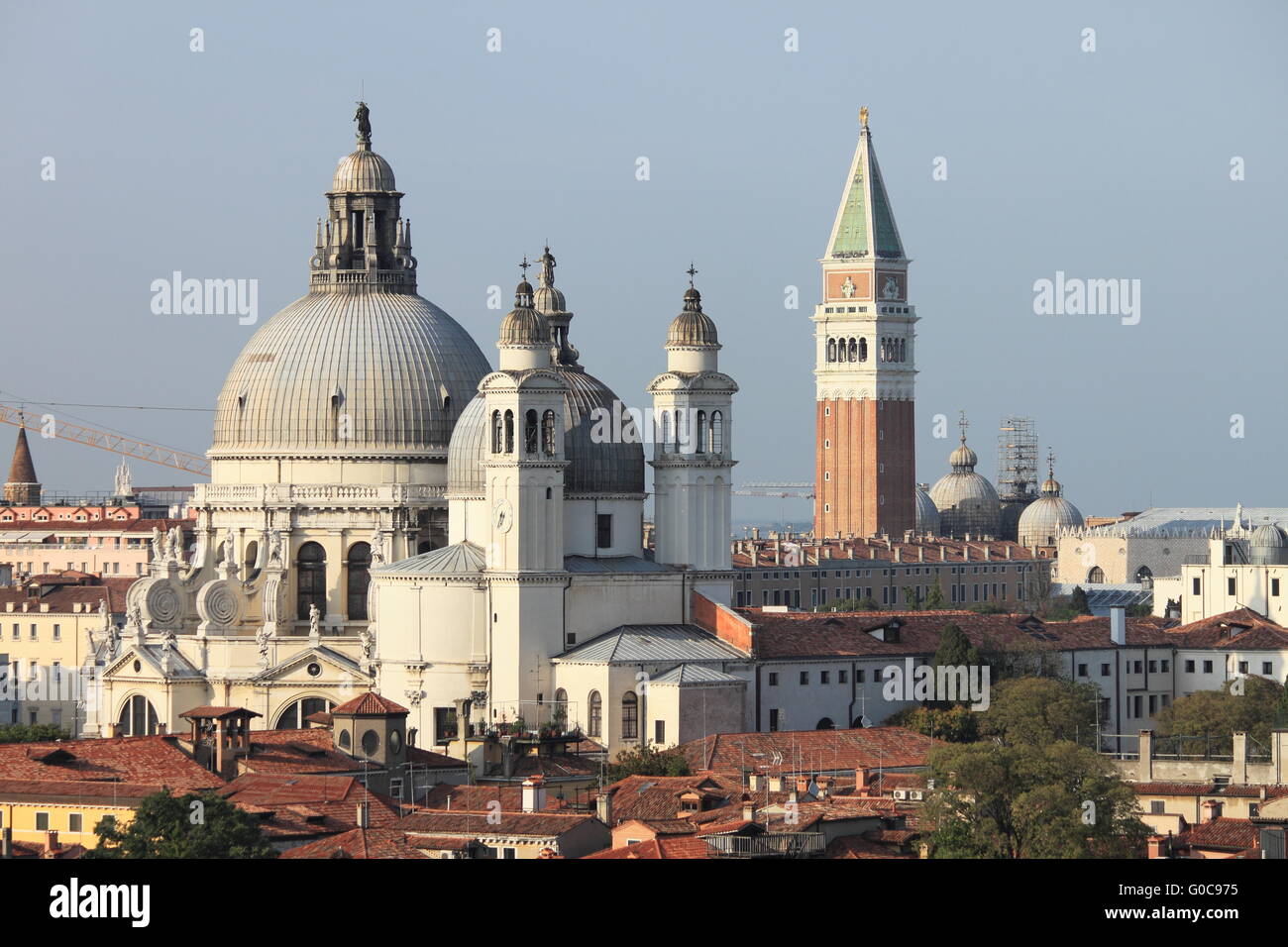 Panoramic view of Venice Stock Photo