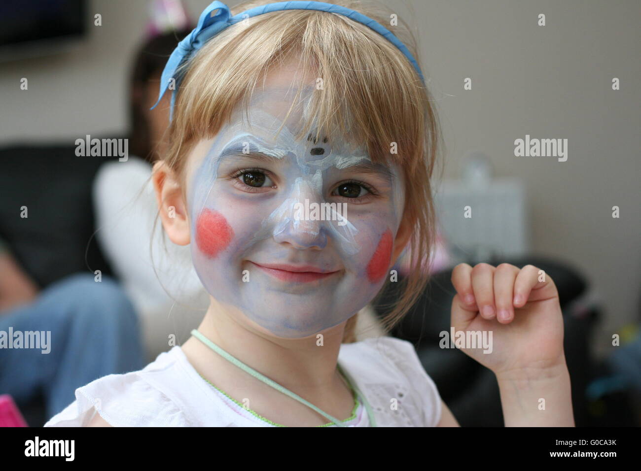 Wearing facepaint hi-res stock photography and images - Alamy