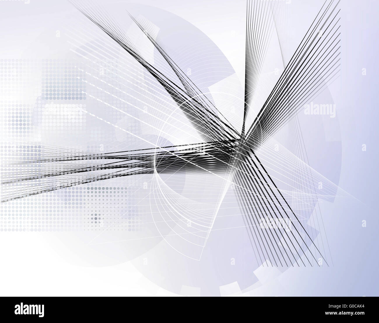 abstract technology concept Stock Photo