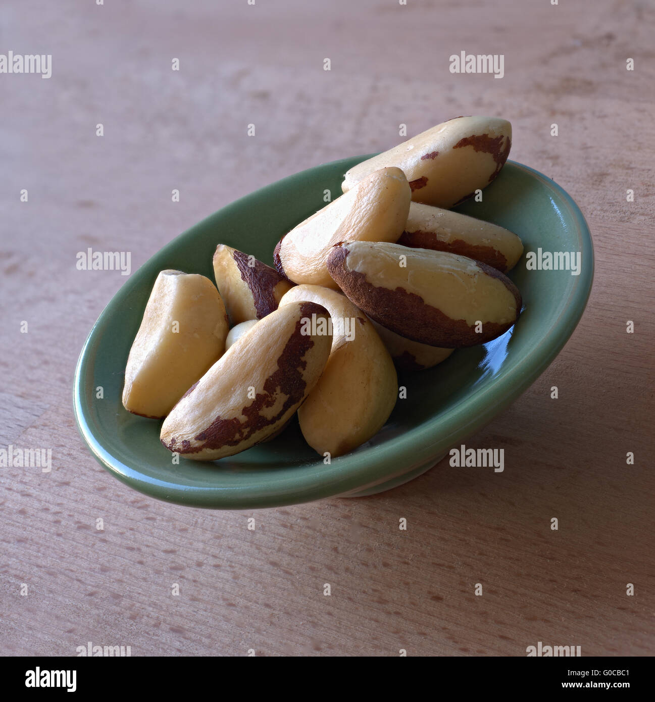 Brazil Nut (Bertholletia excelsa), Peeled Seeds Stock Photo Alamy