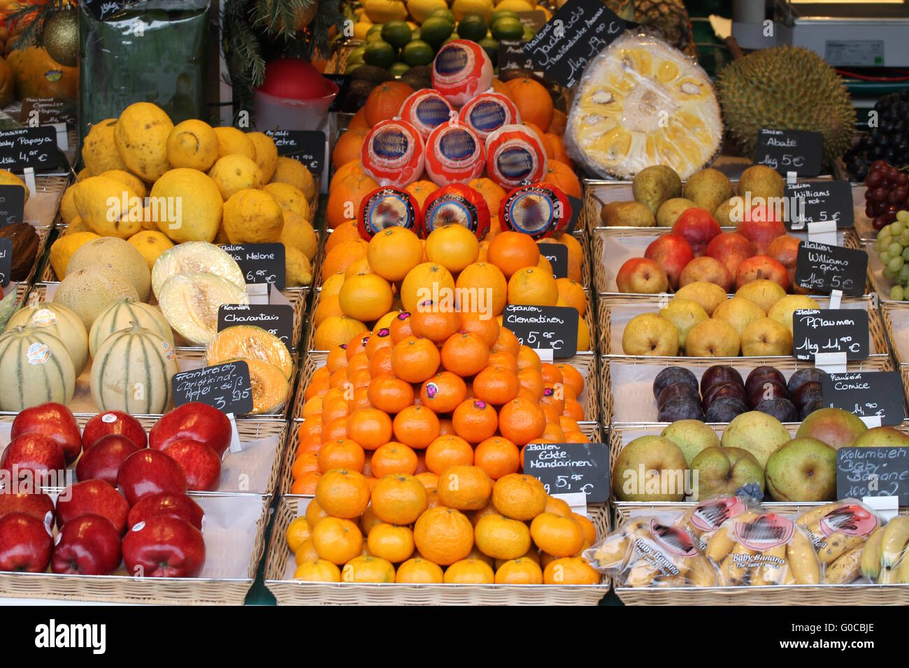 Fruit and veg Stock Photo Alamy
