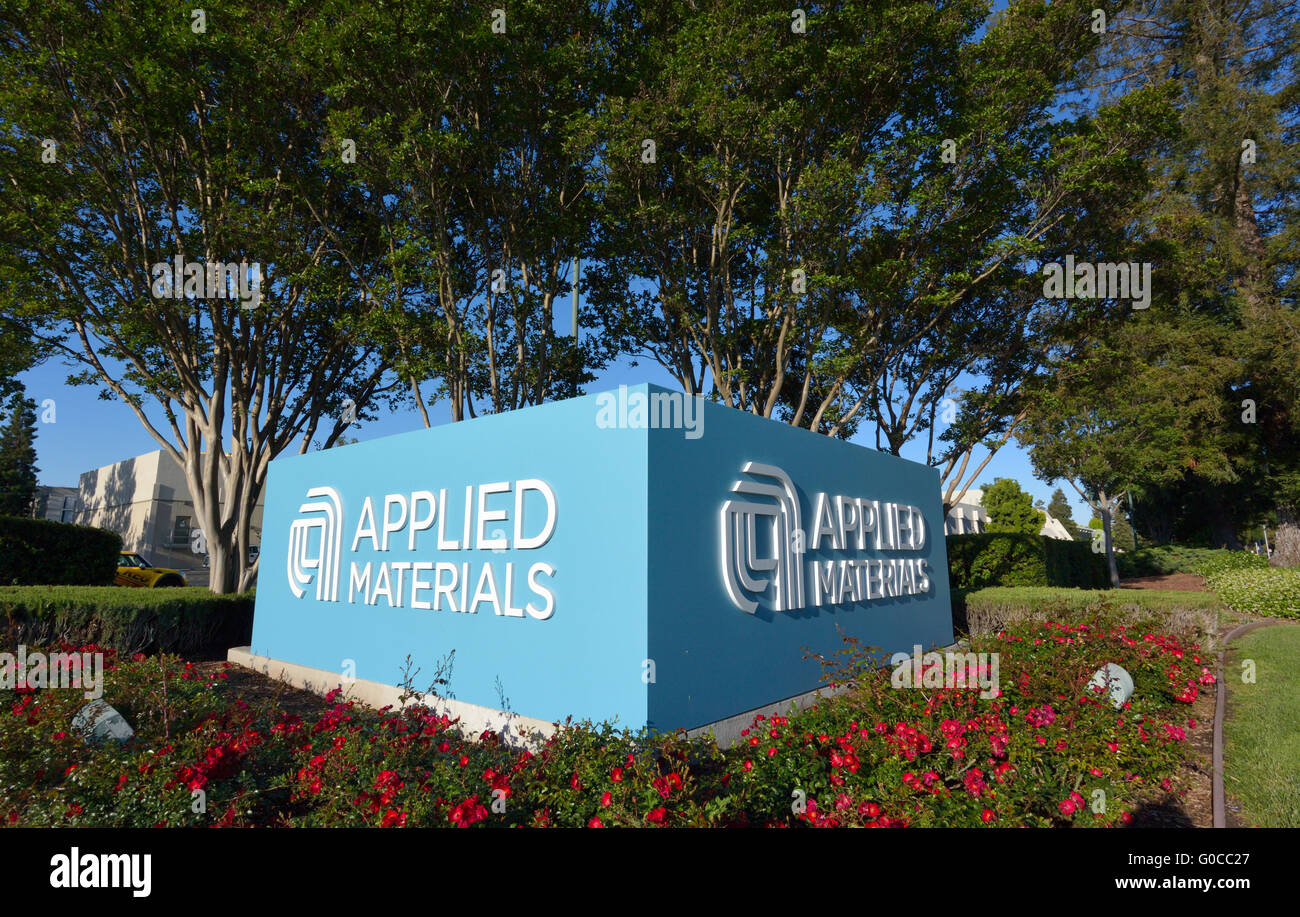 Applied Materials Inc. headquarters, Santa Clara CA Stock Photo Alamy