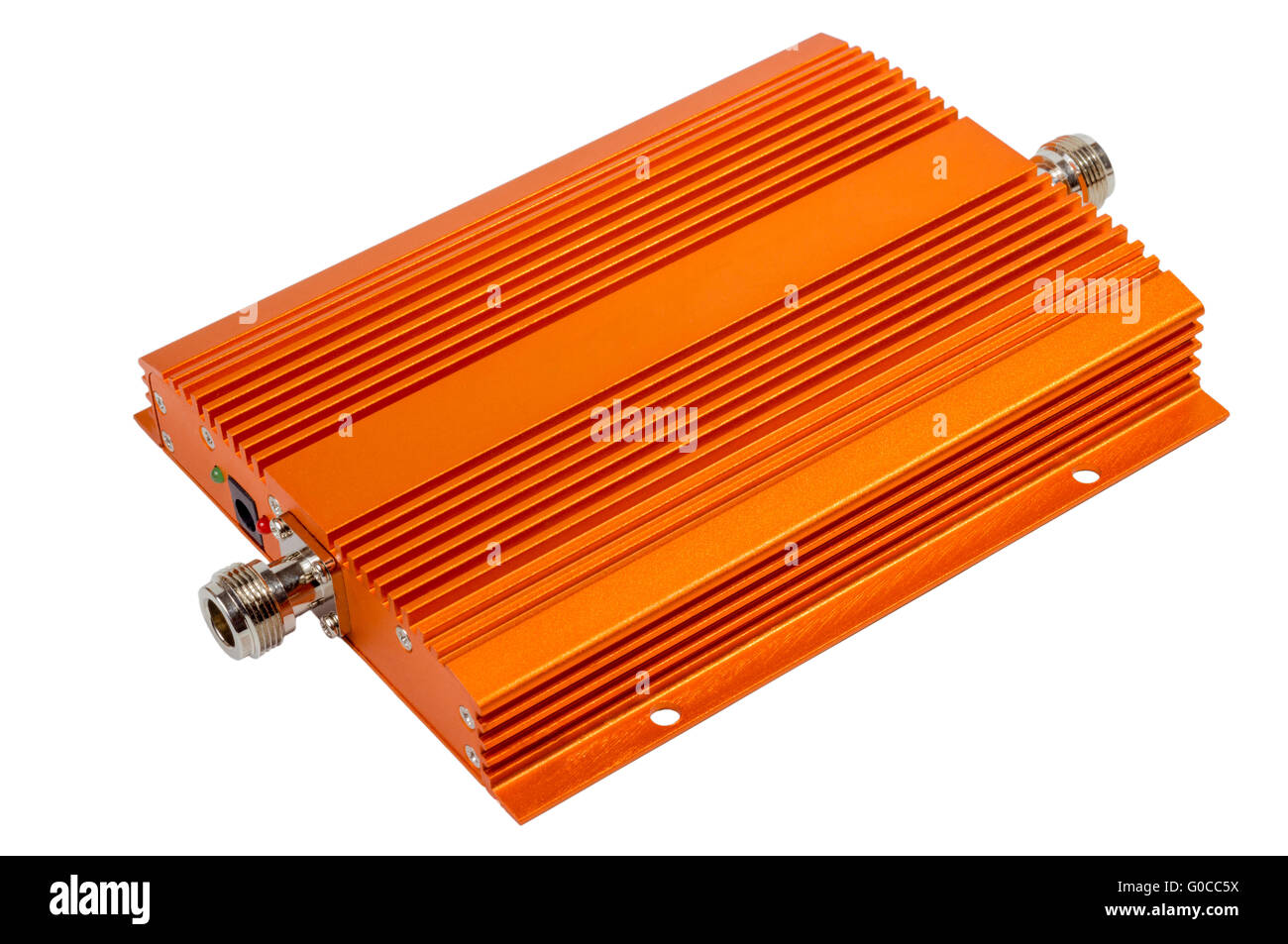 Amplifying signal repeater for GSM cellular phone Stock Photo Alamy